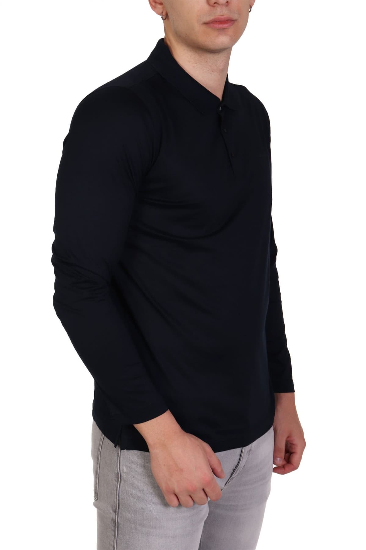 Men's Polo Shirts Karl Lagerfeld Blue