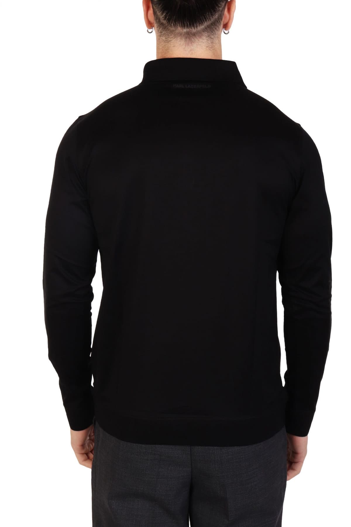 Men's Polo Shirts Karl Lagerfeld Black