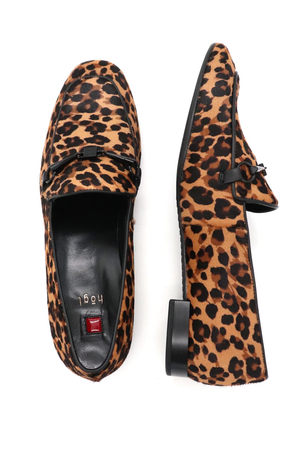 HOGL ΠΑΠΟΥΤΣΙΑ MOKAΣΙΝΙΑ ΛΕΟΠΑΡΝΤ ΑΓΚΡΑΦΑ ΜΑΥΡΟ/ ΚΑΜΕΛ