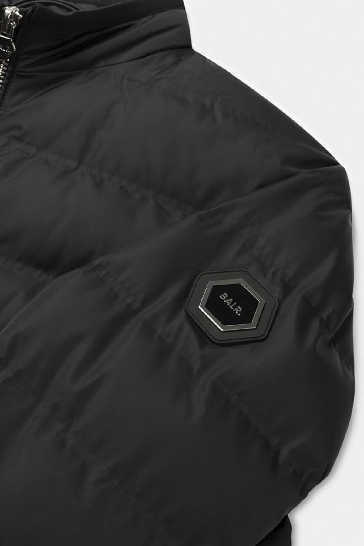 BARL. ΜΠΟΥΦΑΝ PUFFER Q-SERIES REGULAR FIT ΜΕΤΑΛΛΙΚΟ LOGO ΜΑΥΡΟ