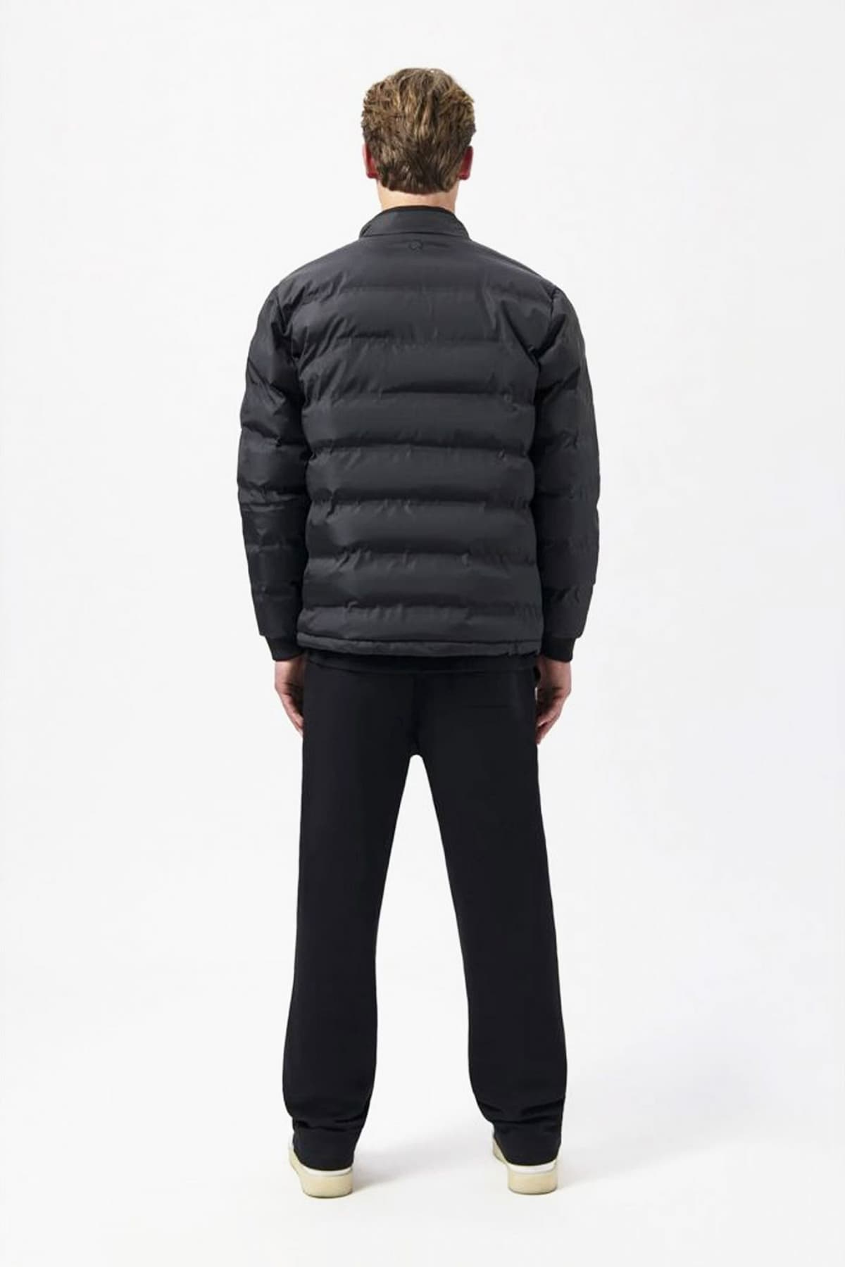 BARL. ΜΠΟΥΦΑΝ PUFFER Q-SERIES REGULAR FIT ΜΕΤΑΛΛΙΚΟ LOGO ΜΑΥΡΟ