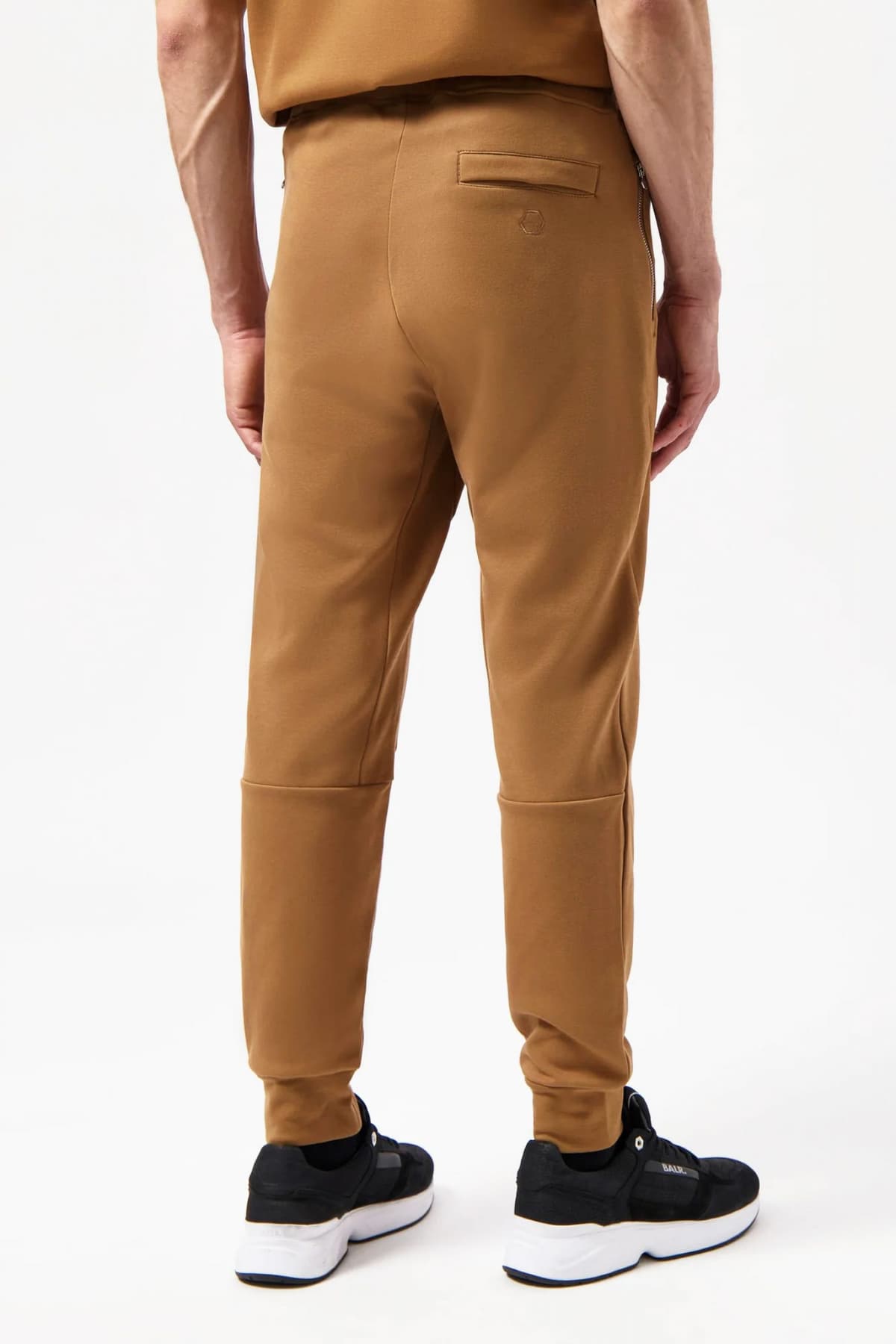 BALR. ΠΑΝΤΕΛΟΝΙ ΦΟΡΜΑ REGULAR FIT ΜΕΤΑΛΛΙΚΟ LOGO ΤΑΜΠΑ