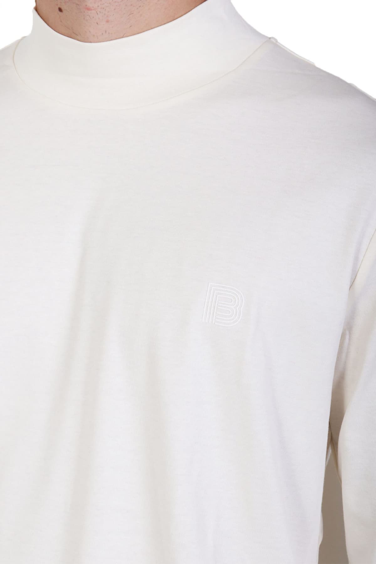 BALDESSARINI T-SHIRT ΛΟΥΠΕΤΟ THEO LOGO ΕΚΡΟΥ