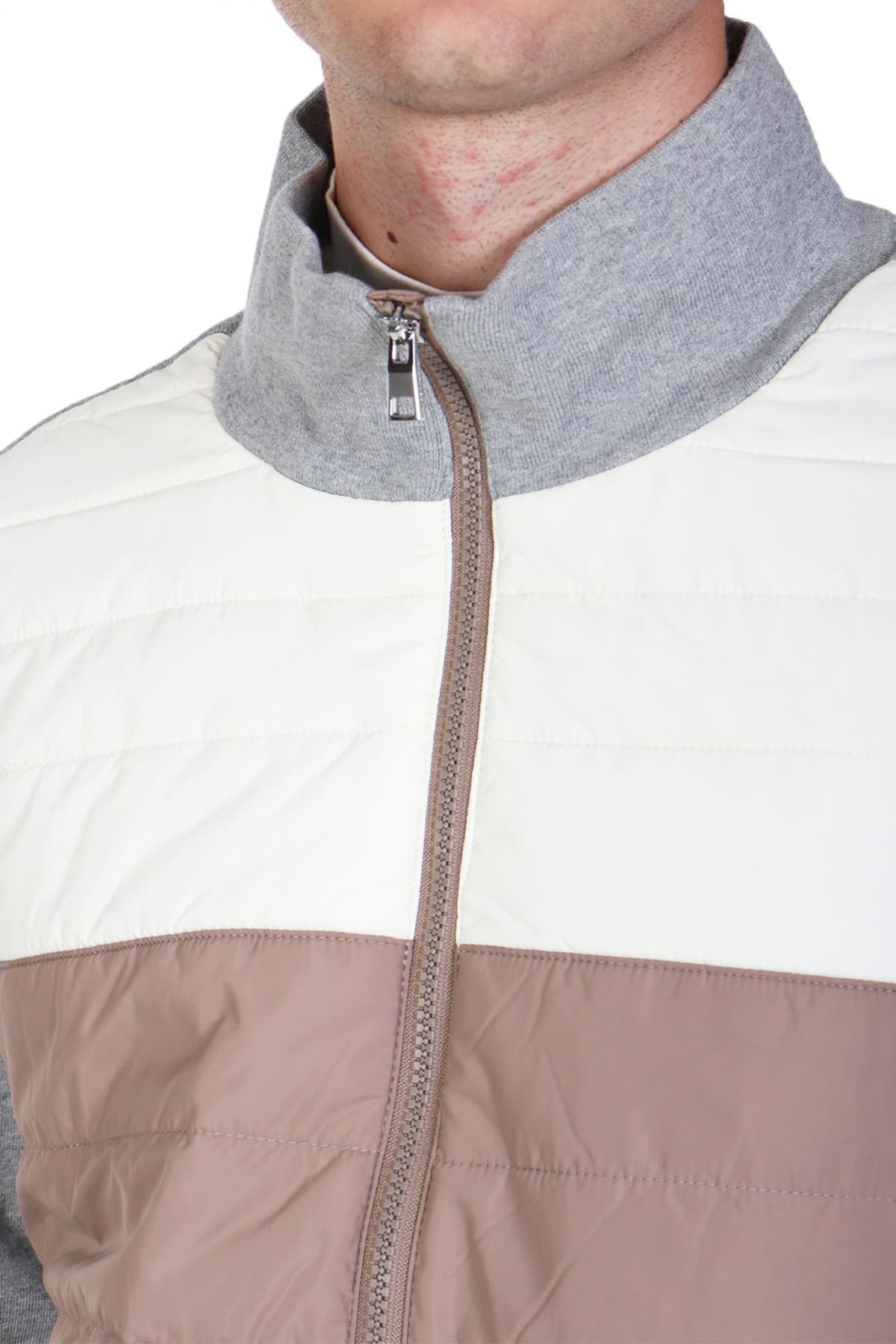 BALDESSARINI ΜΠΟΥΦΑΝΟΖΑΚΕΤΑ SIAMANT ΜΠΕΖ-ΛΕΥΚΟ-ΓΚΡΙ