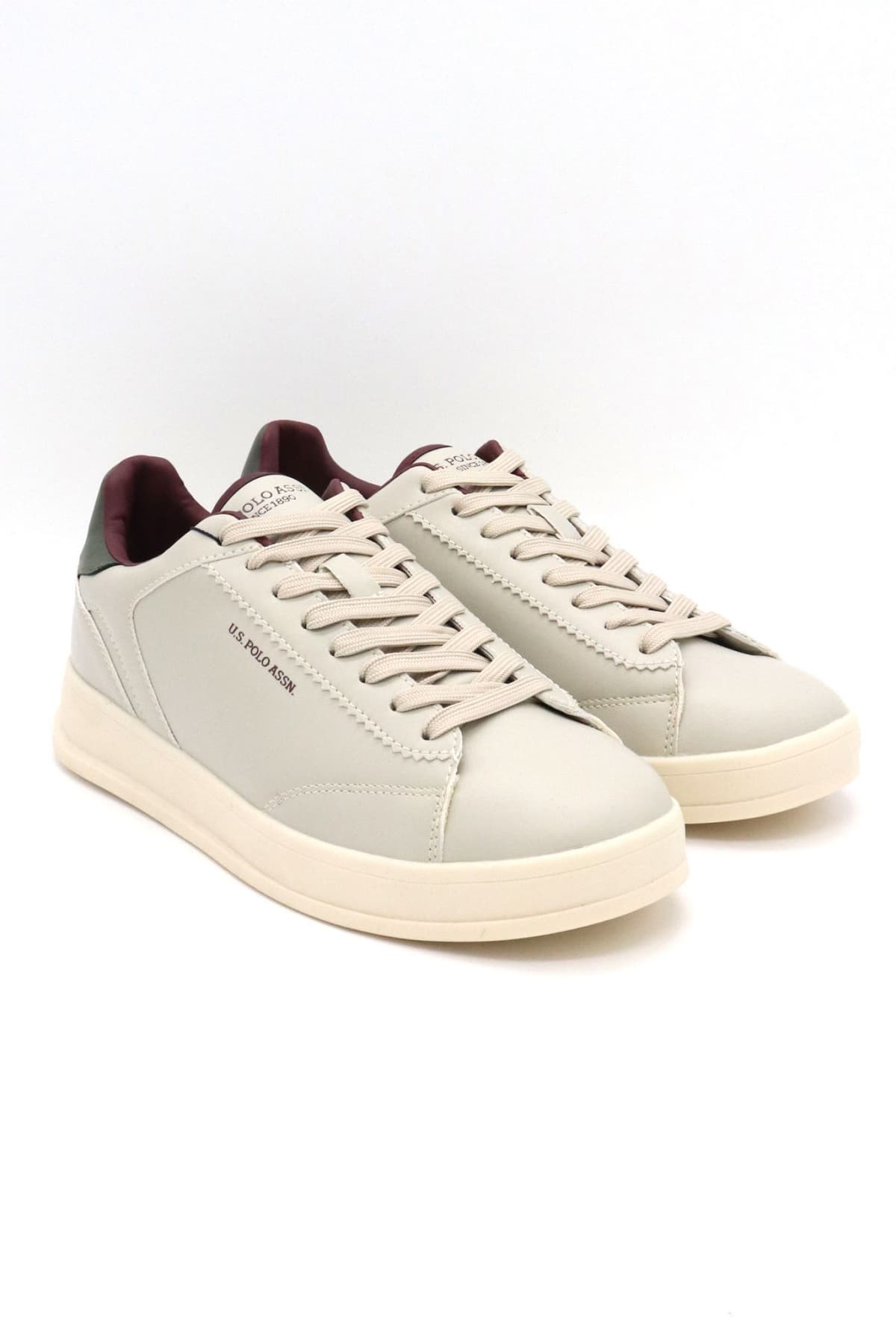 U.S POLO ASSN ΠΑΠΟΥΤΣΙΑ SNEAKERS CAMPY002 LOGO ΓΚΡΙ