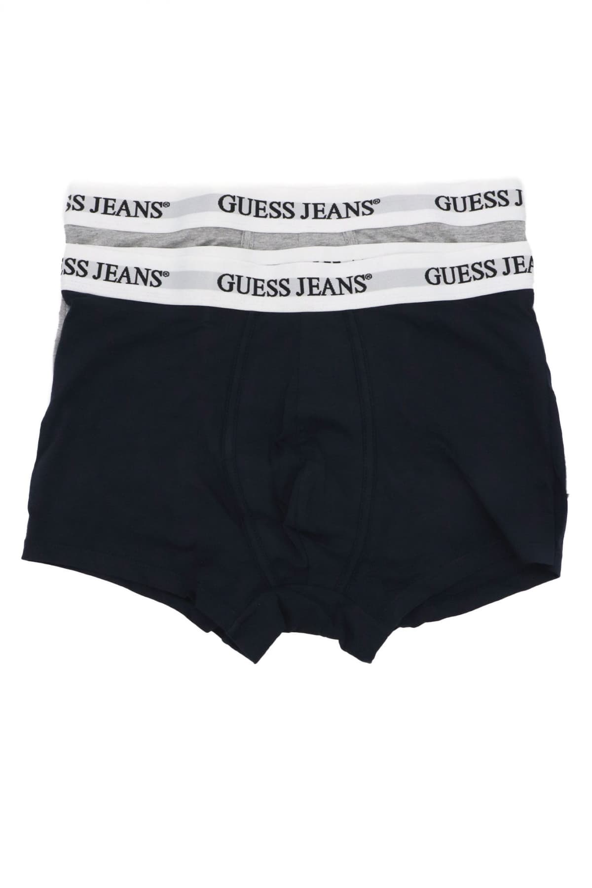 GUESS JEANS ΣΕΤ ΕΣΩΡΟΥΧΑ 2PACK COTTON STRETCH TRUNK ΜΠΛΕ-ΓΚΡΙ