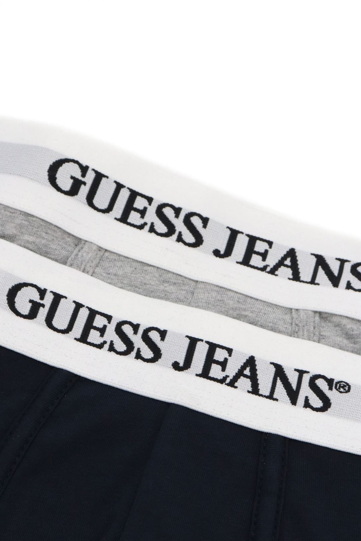 GUESS JEANS ΣΕΤ ΕΣΩΡΟΥΧΑ 2PACK COTTON STRETCH TRUNK ΜΠΛΕ-ΓΚΡΙ