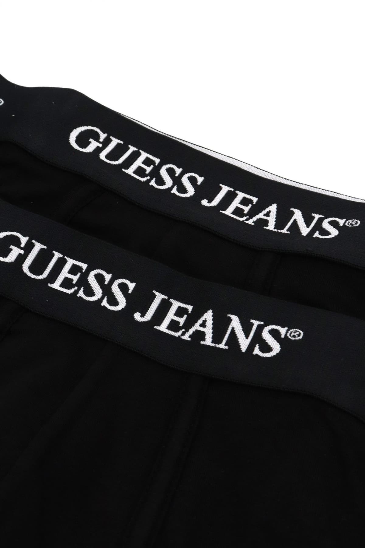 GUESS JEANS ΣΕΤ ΕΣΩΡΟΥΧΑ 2PACK COTTON STRETCH TRUNK ΜΑΥΡΟ