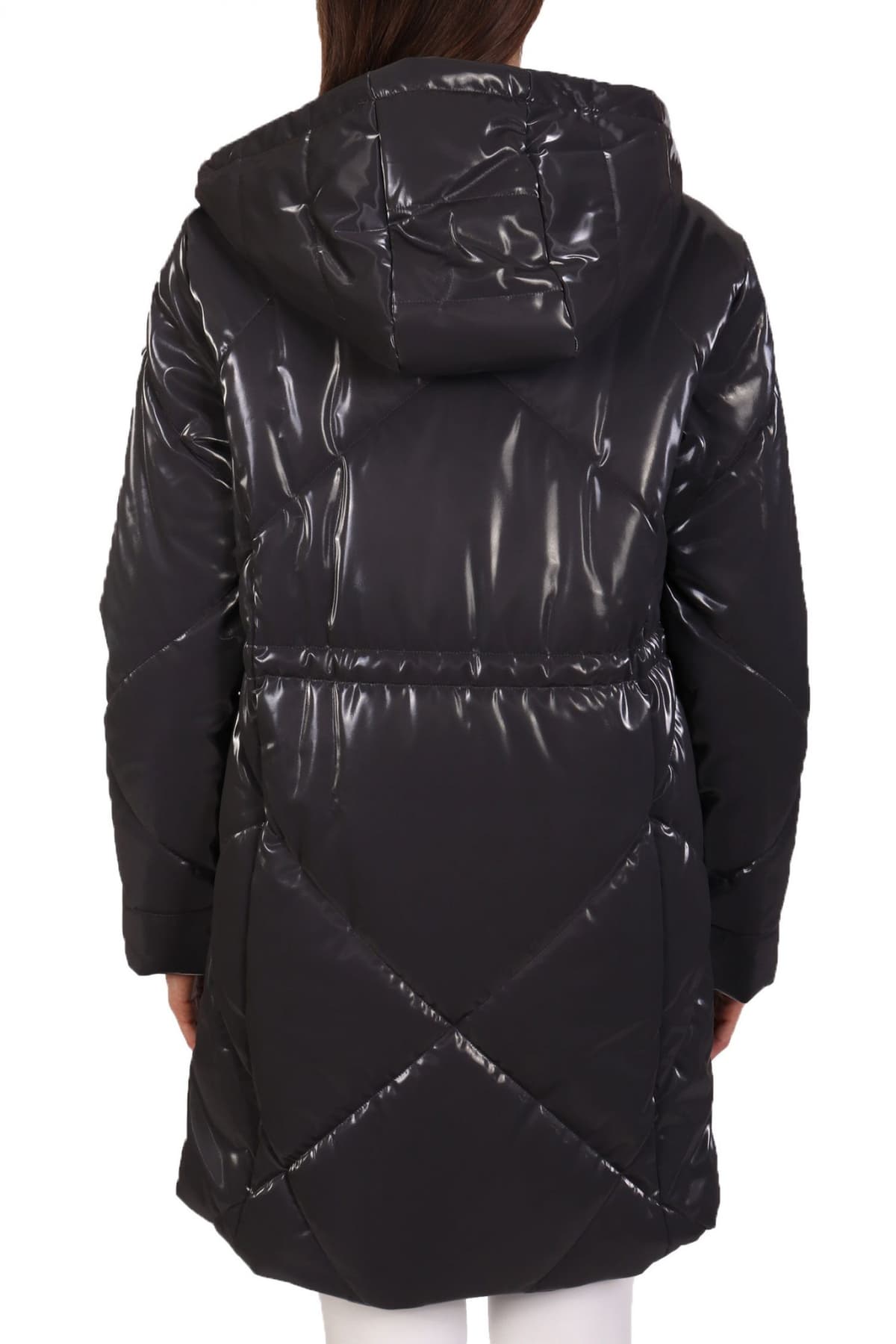 LIU-JO ΜΠΟΥΦΑΝ ΣΤΑΥΡΩΤΟ ΚΑΠΙΤΟΝΕ ΚΟΥΚΟΥΛΑ ΣΚΟΥΡΟ ΓΚΡΙ