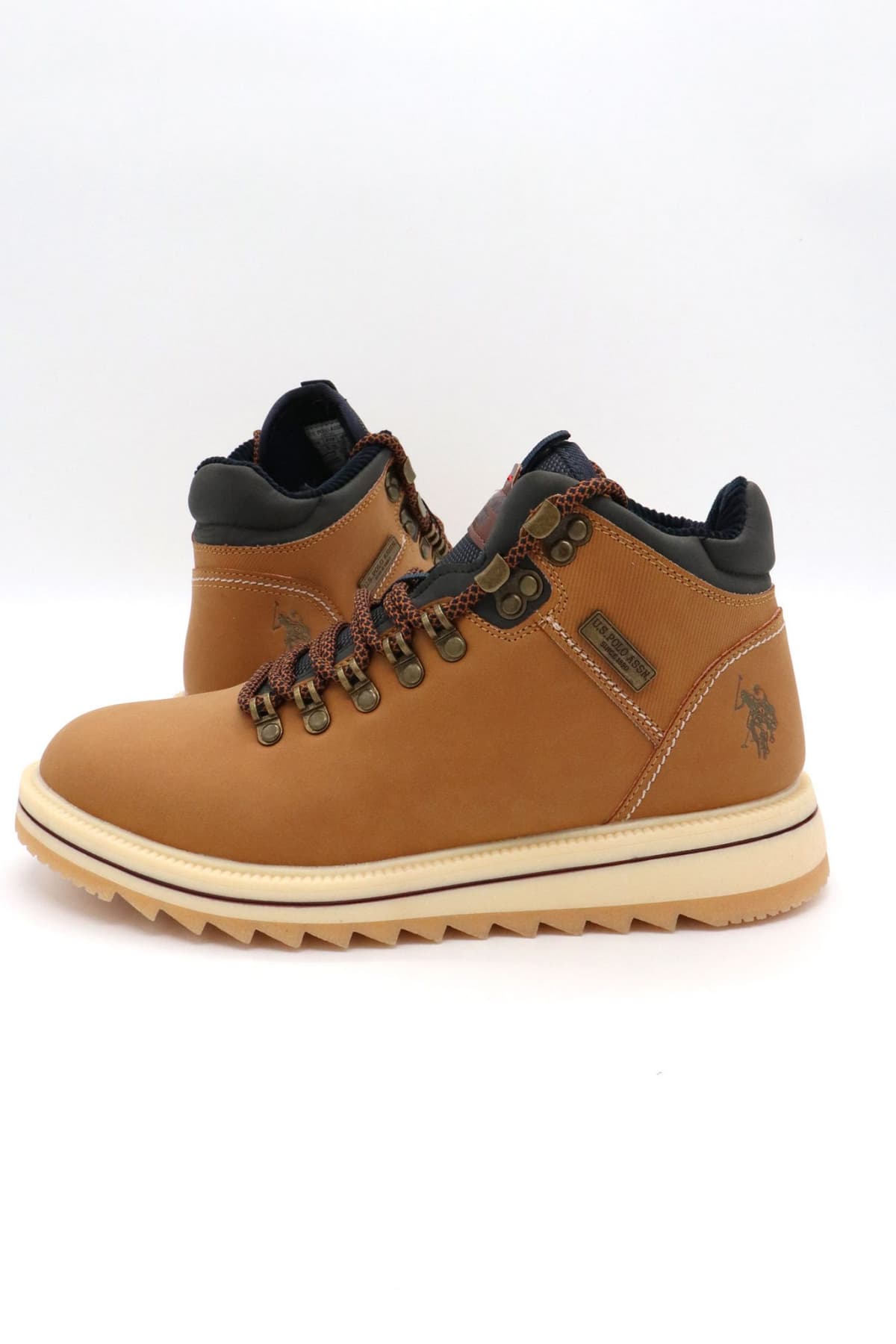 U.S POLO ASSN ΠΑΠΟΥΤΣΙΑ ΜΠΟΤΑΚΙ VIKING002 ΚΑΜΕΛ