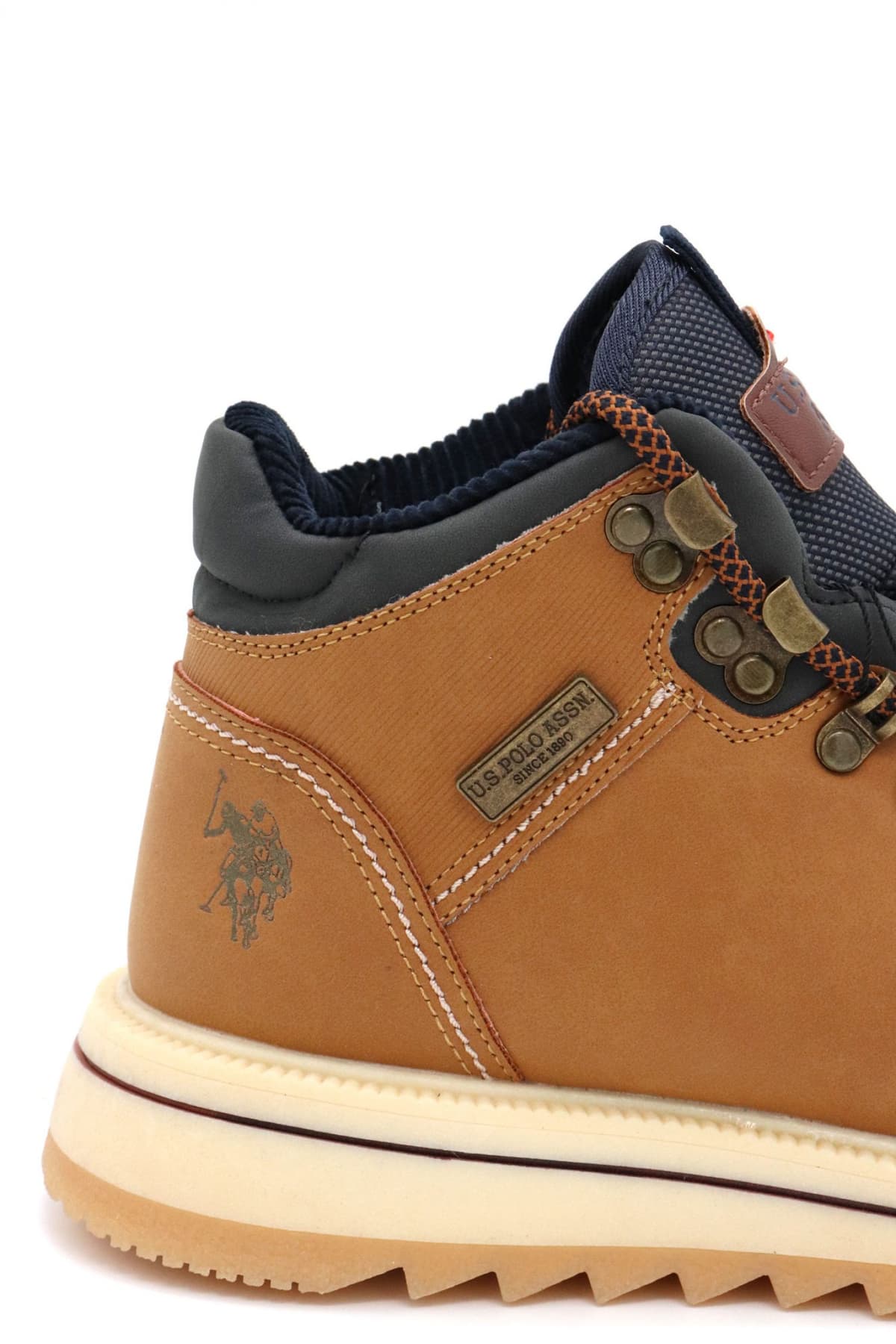 U.S POLO ASSN ΠΑΠΟΥΤΣΙΑ ΜΠΟΤΑΚΙ VIKING002 ΚΑΜΕΛ