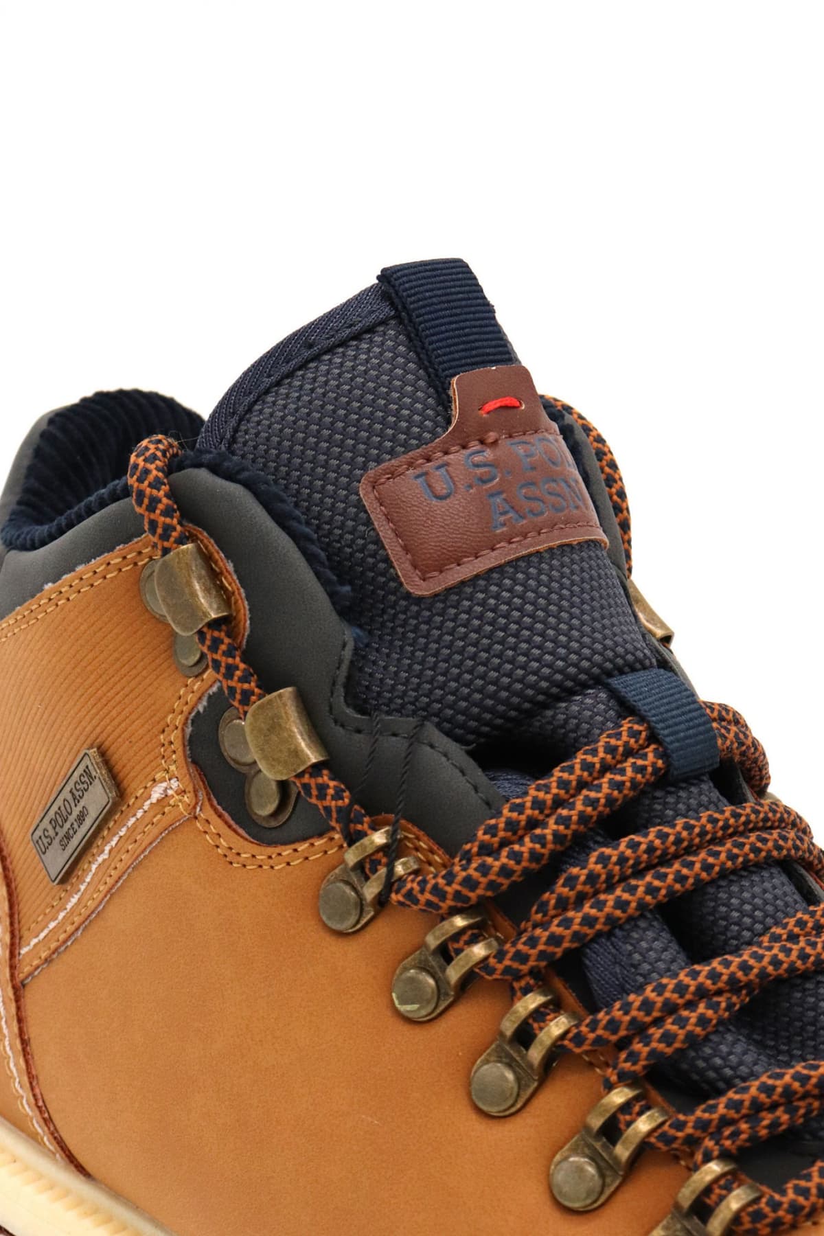 U.S POLO ASSN ΠΑΠΟΥΤΣΙΑ ΜΠΟΤΑΚΙ VIKING002 ΚΑΜΕΛ