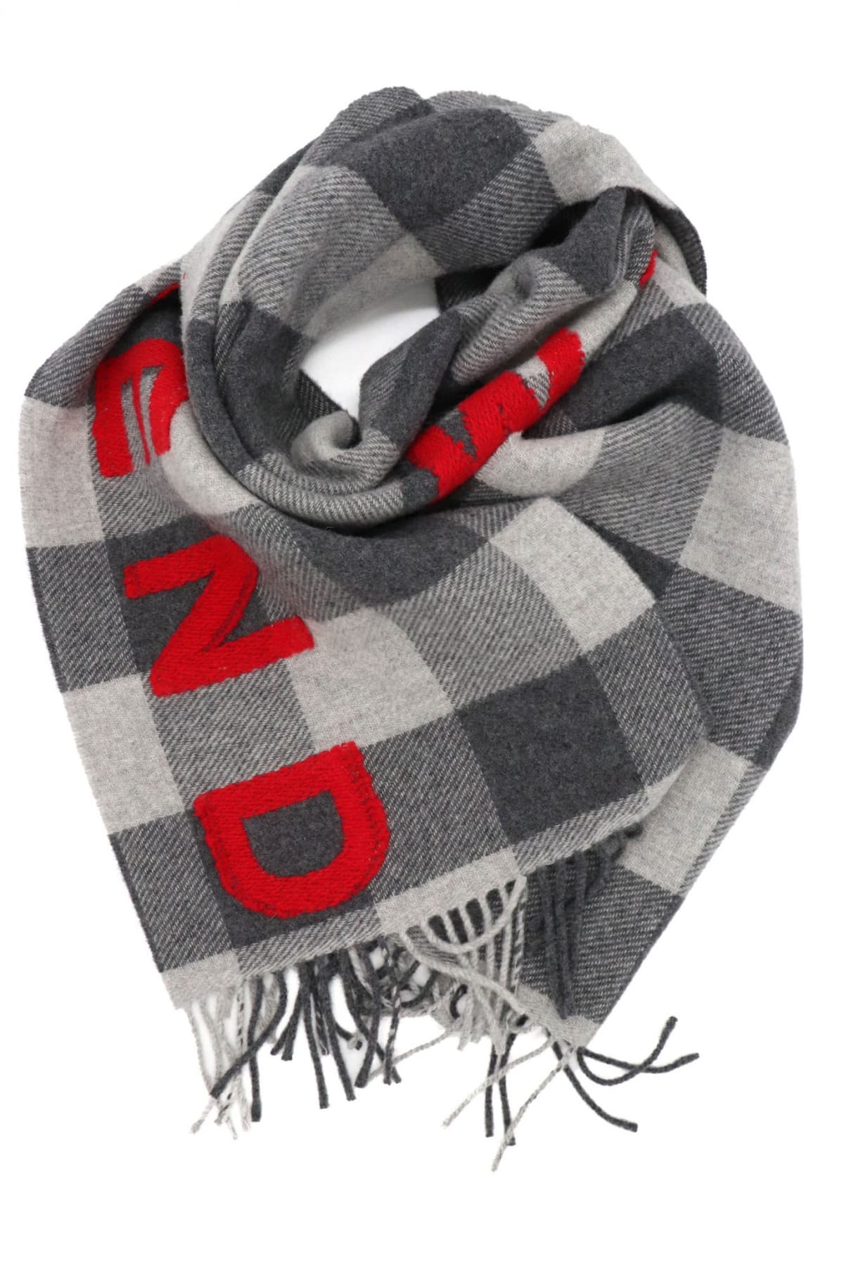 MAX MARA WEEEKEND ΚΑΣΚΩΛ FASHION LOGO ΓΚΡΙ-ΚΟΚΚΙΝΟ