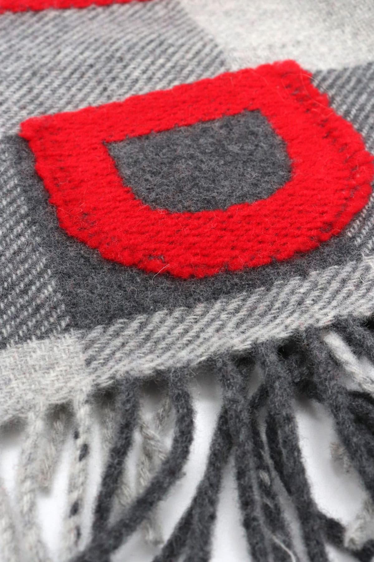 MAX MARA WEEEKEND ΚΑΣΚΩΛ FASHION LOGO ΓΚΡΙ-ΚΟΚΚΙΝΟ