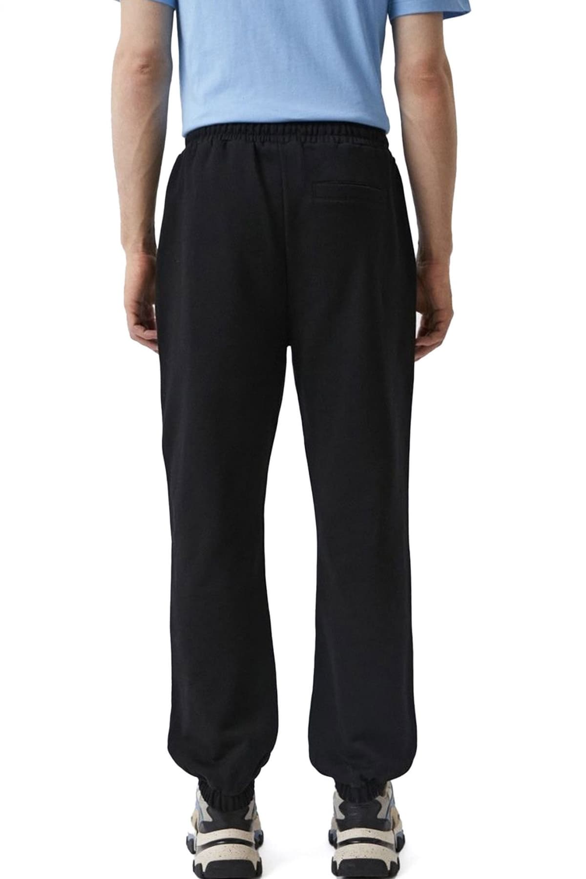 KARL LAGERFELD JEANS ΠΑΝΤΕΛΟΝΙ ΦΟΡΜΑ LOGO RELAXED SWEATPANT ΜΑΥΡΟ