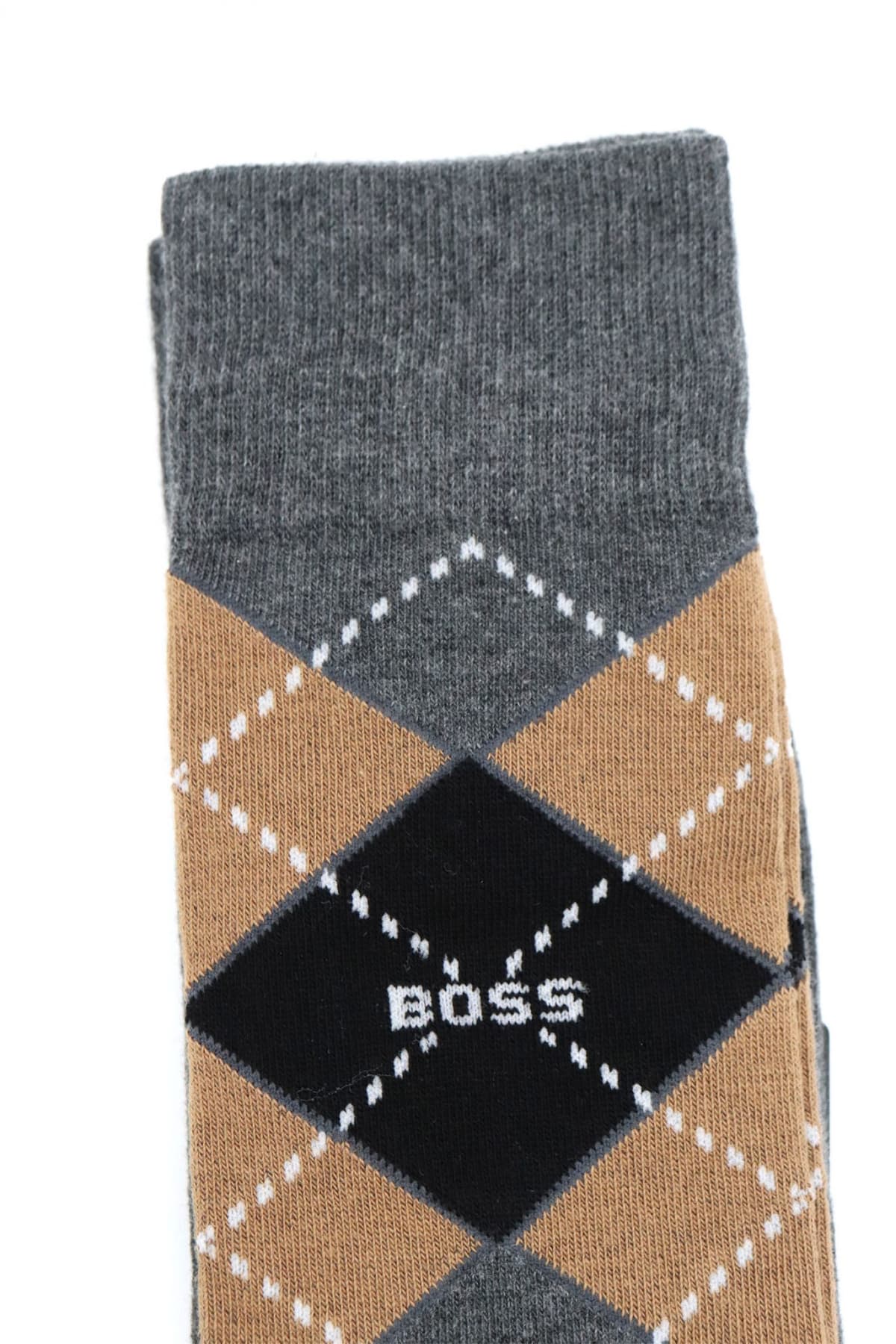BOSS ΚΑΛΤΣΕΣ 2P RS ARGYLE CC ΓΚΡΙ