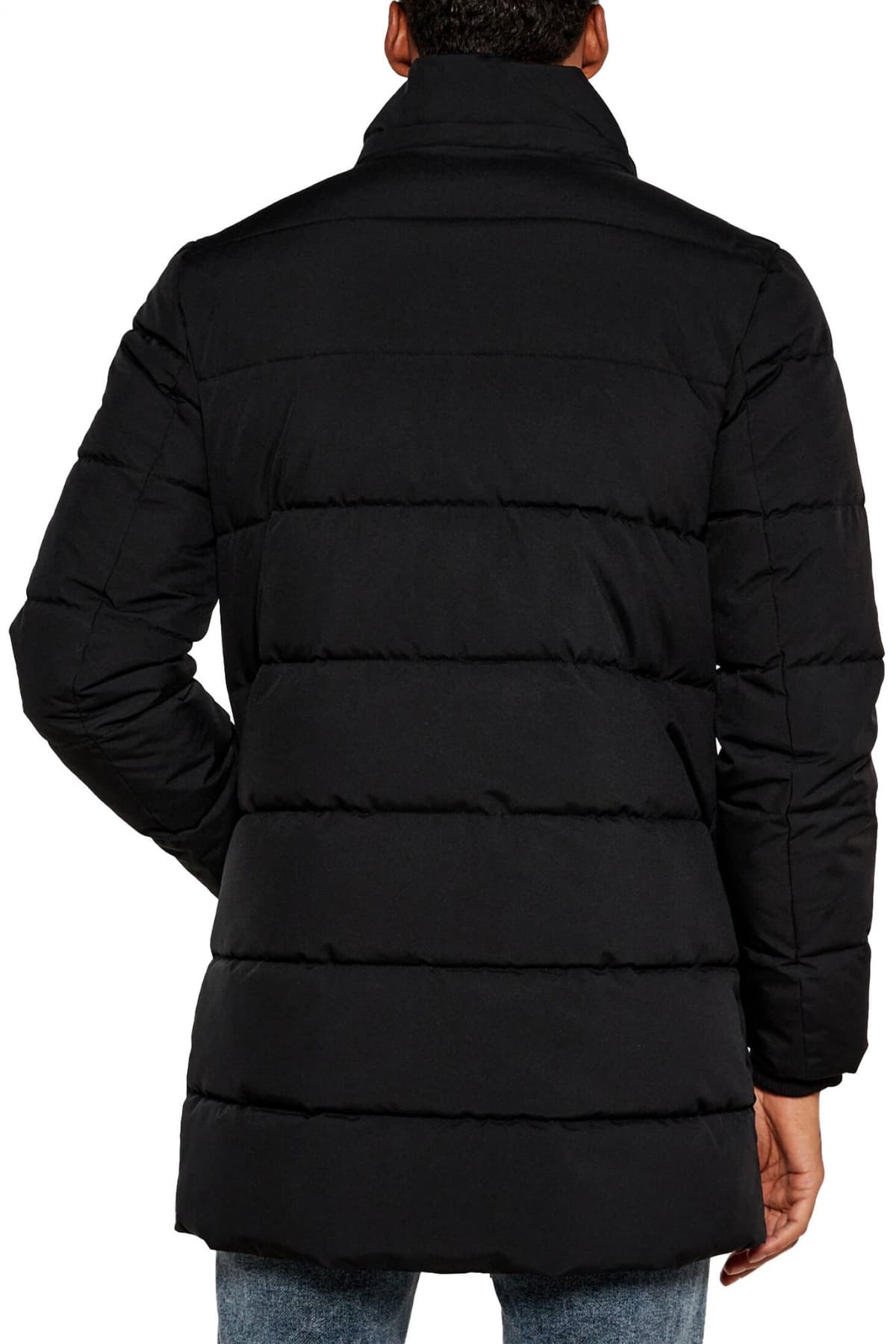 KARL LAGERFELD ΜΠΟΥΦΑΝ HOODED PARKA ΜΑΥΡΟ