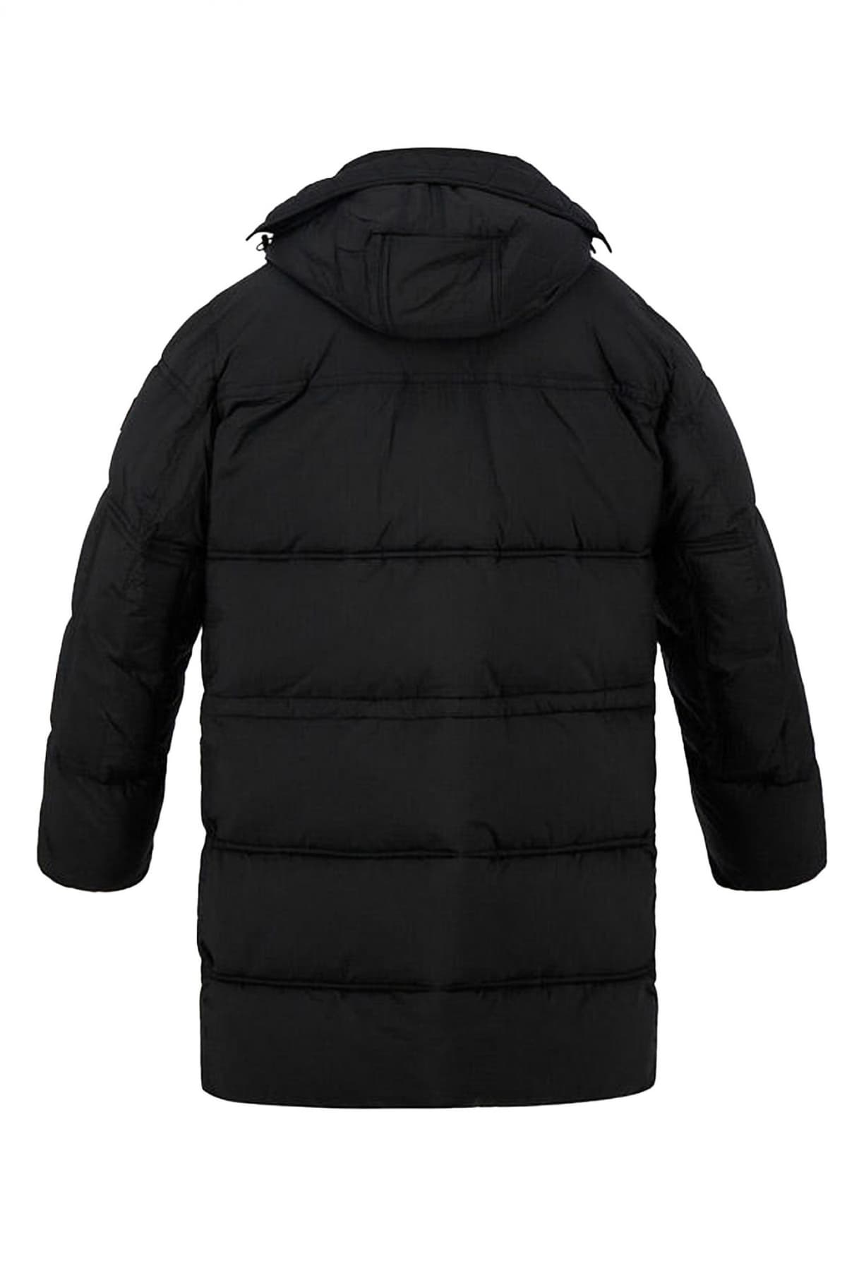 BOSS CASUAL ΜΠΟΥΦΑΝ PUFFER HOODIE OLOMIS1 ΜΑΥΡΟ