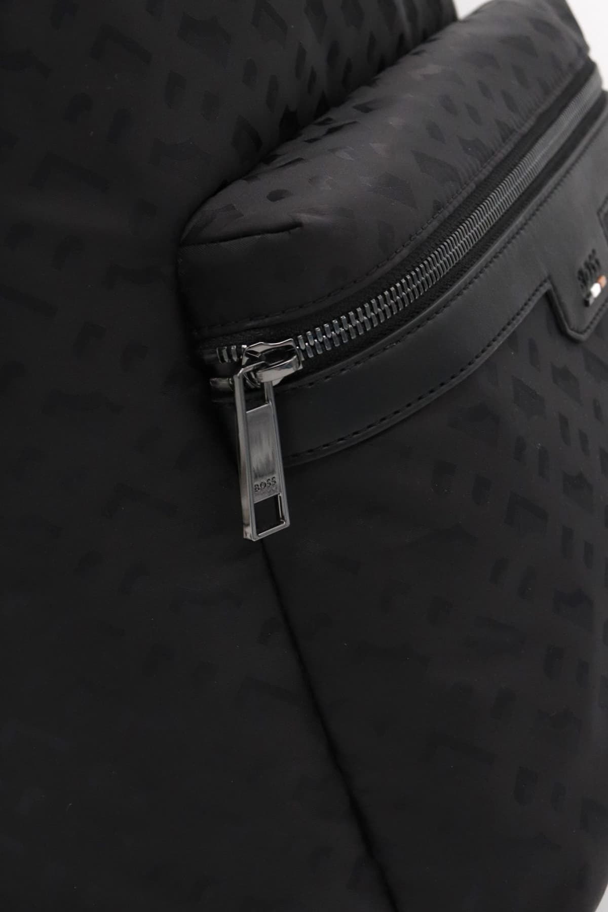 BOSS ΤΣΑΝΤΑ BACKPACK TRYSTAN_M_BACKPACK ΜΑΥΡΟ