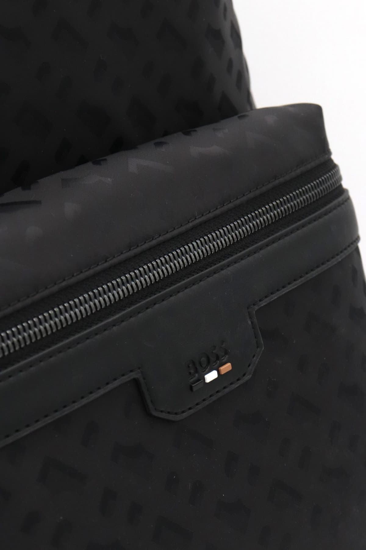 BOSS ΤΣΑΝΤΑ BACKPACK TRYSTAN_M_BACKPACK ΜΑΥΡΟ