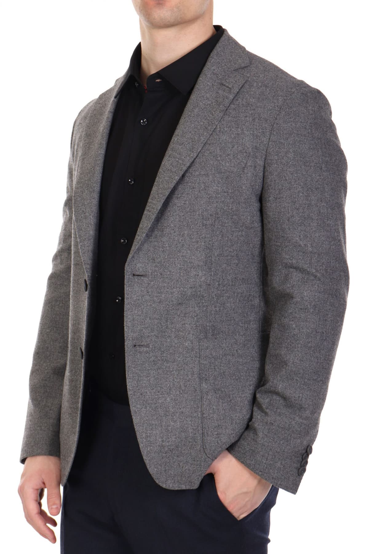 BOSS ΣΑΚΑΚΙ ΚΟΣΤOΥΜΙΟΥ SLIM FIT P-HANRY-INPAD-244 ΓΚΡΙ