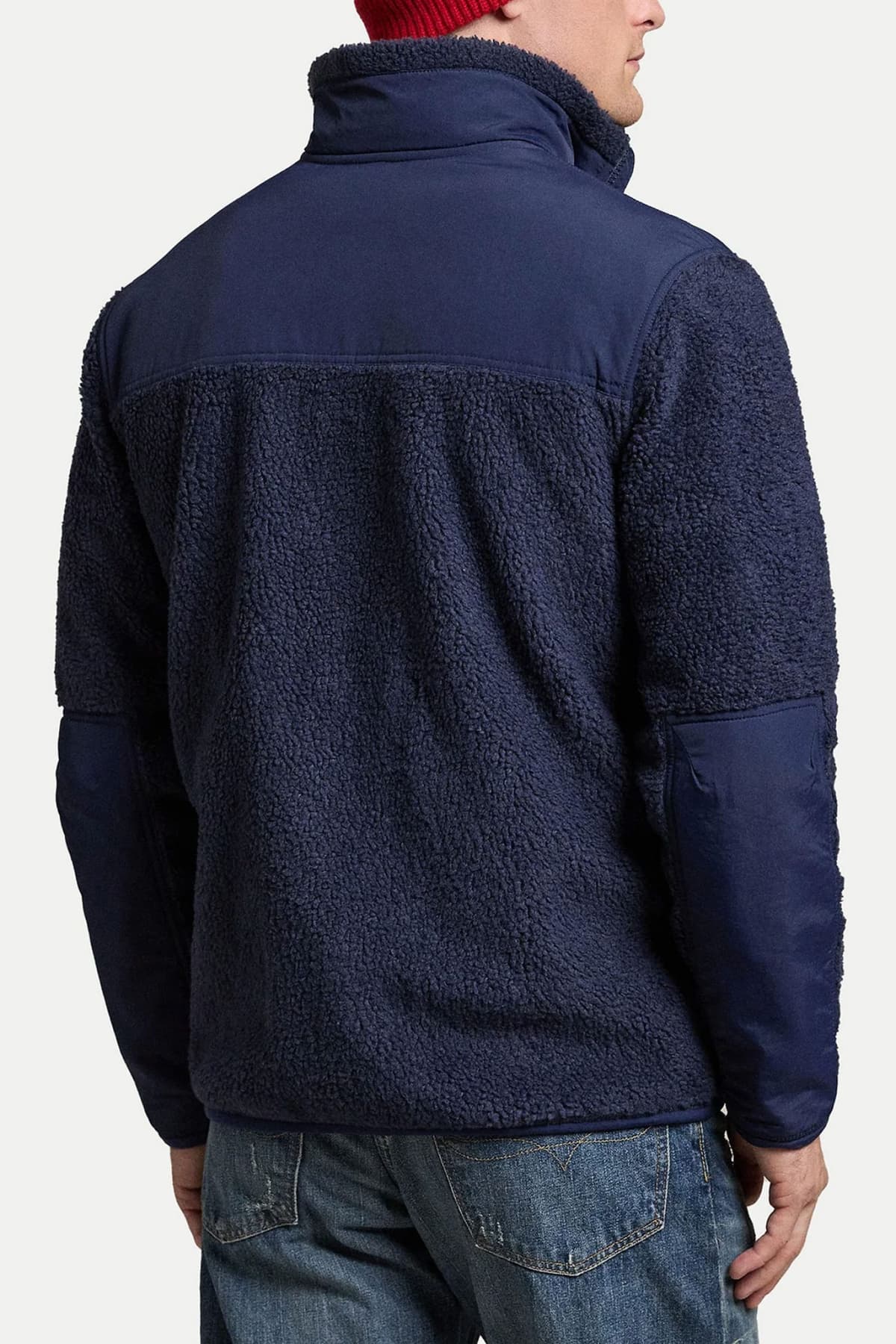 RALPH LAUREN ΜΠΟΥΦΑΝΟΖΑΚΕΤΑ PERFORMANCE LOGO ΜΠΛΕ