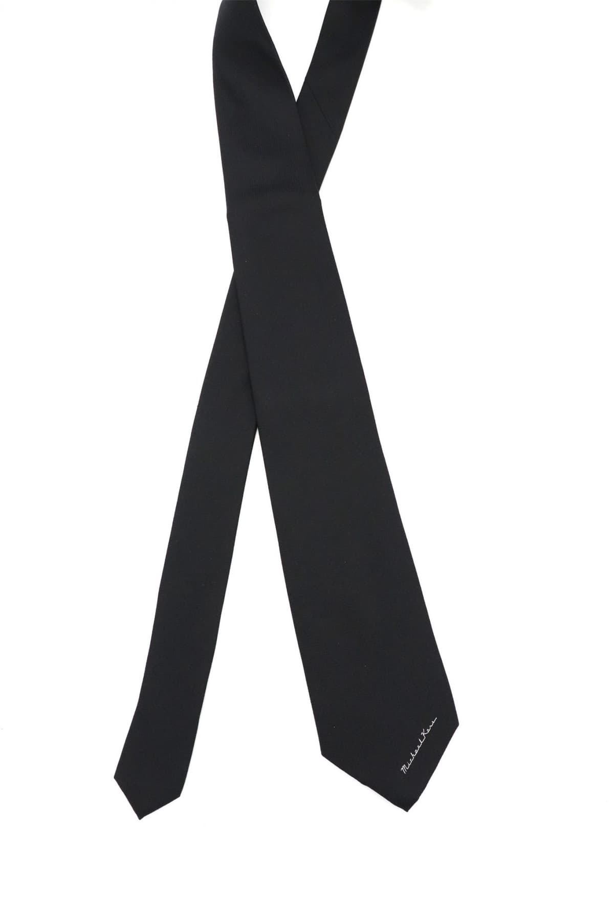 MICHAEL KORS ΓΡΑΒΑΤΑ ΜΚ CADDY LOGO ΜΑΥΡΟ