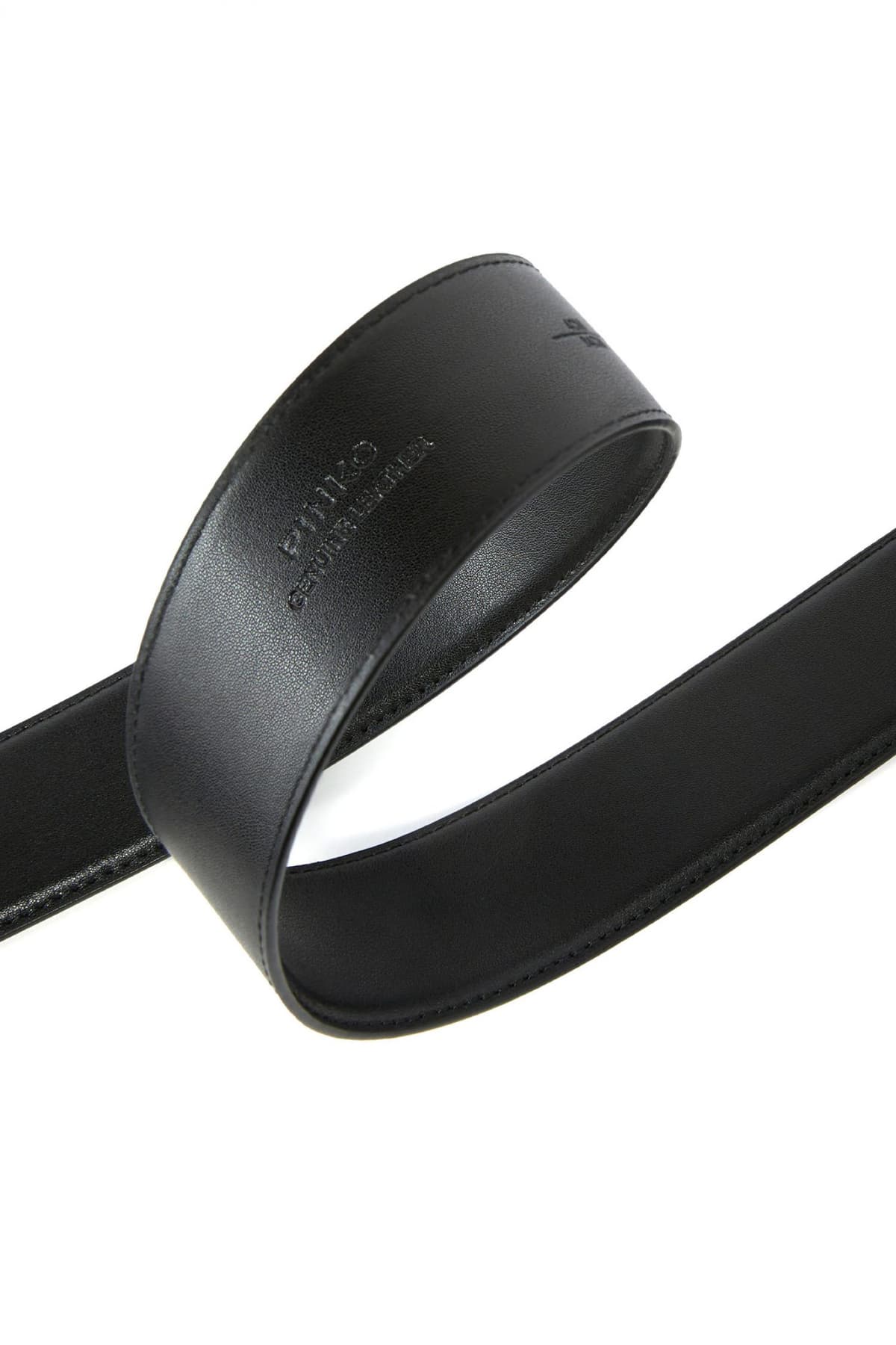 PINKO ΖΩΝΗ LOVE BERRY H4 BELT ΜΑΥΡΟ/ΧΡΥΣΟ