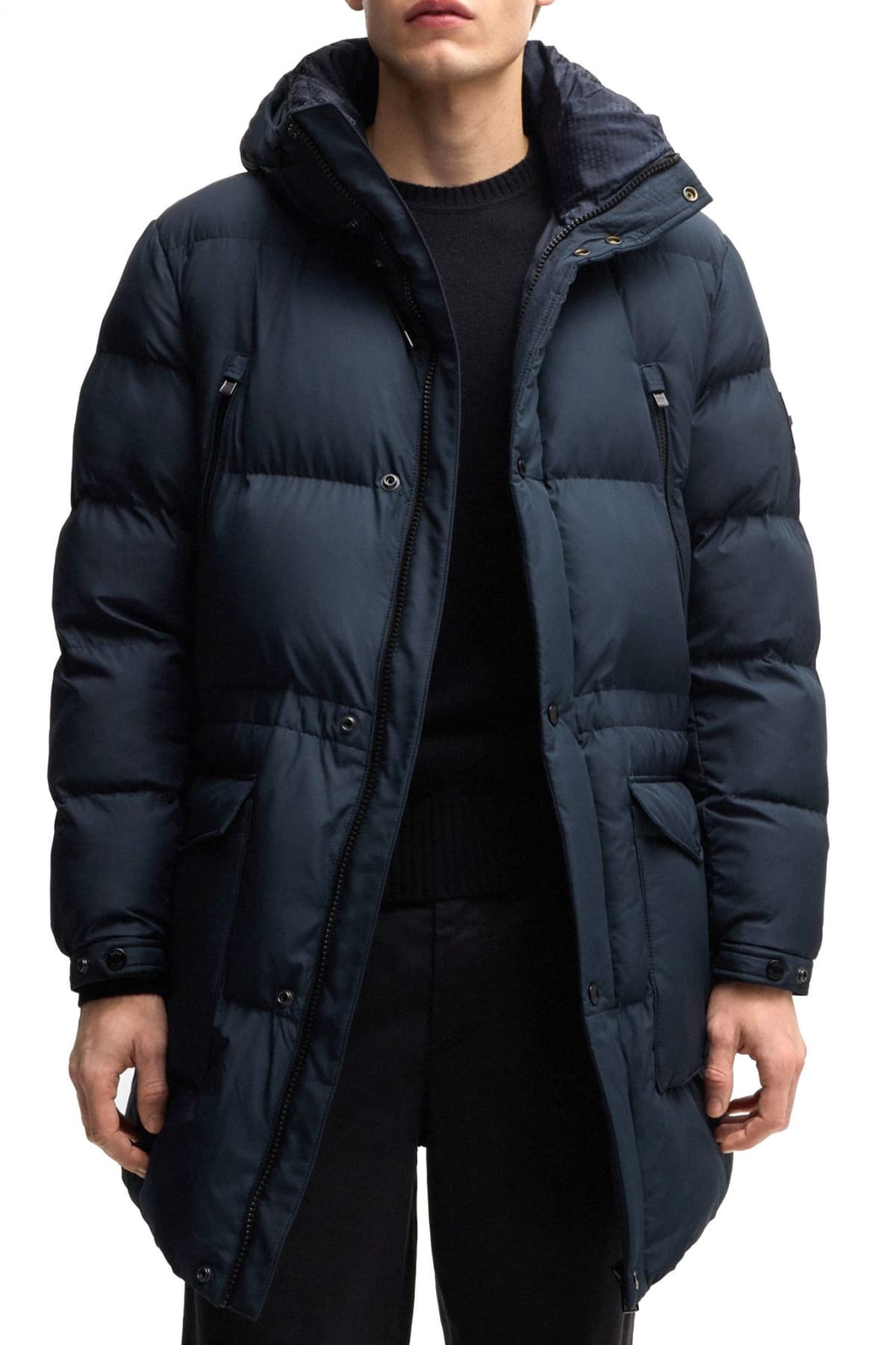 BOSS ΜΠΟΥΦΑΝ PUFFER C-CONDOLO 2 ΜΠΛΕ