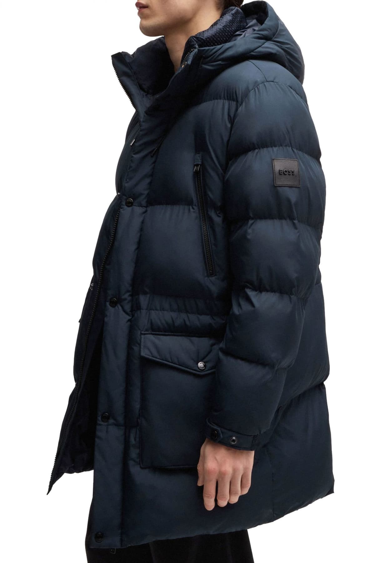 BOSS ΜΠΟΥΦΑΝ PUFFER C-CONDOLO 2 ΜΠΛΕ