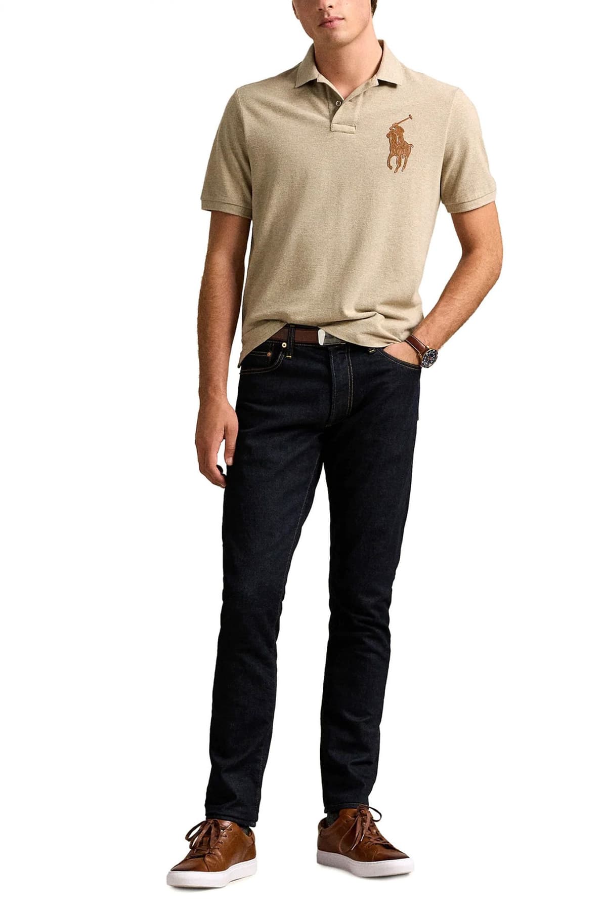 RALPH LAUREN POLO CLASSIC FIT BIG PONY ΜΠΕΖ