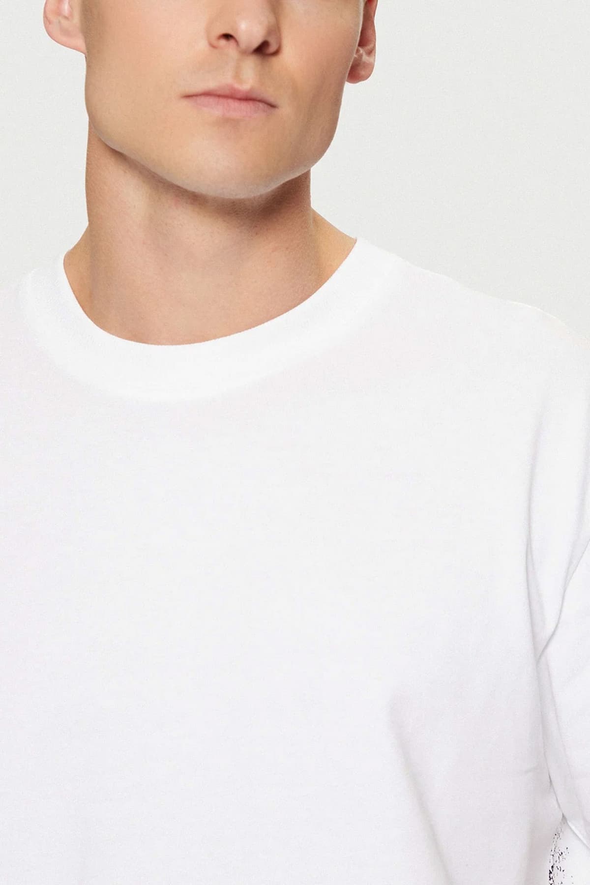 KARL LAGERFELD JEANS T-SHIRT KLJ RELAXED SS KARL TEE ΛΕΥΚΟ