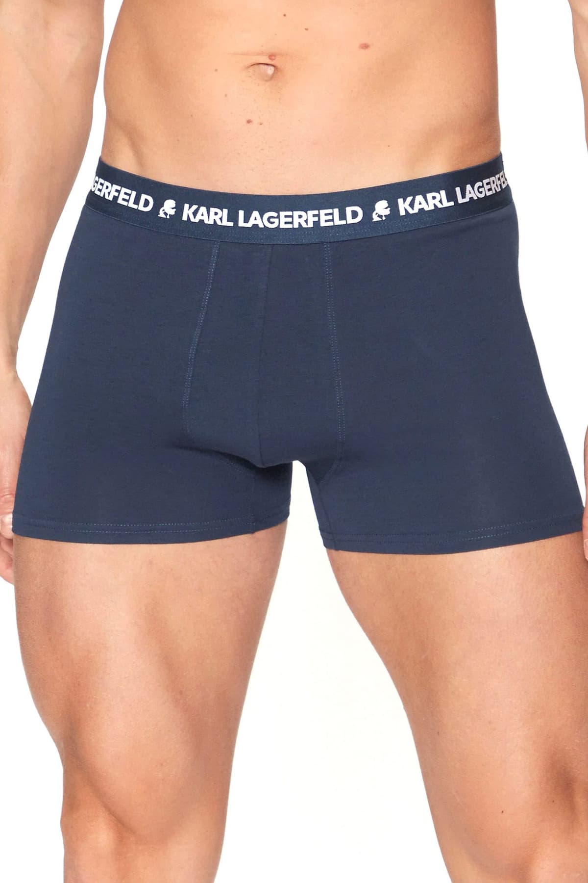 KARL LAGERFELD ΕΣΩΡΟΥΧΑ 3PACK TRUNK LOGO ΜΑΥΡΟ-ΛΕΥΚΟ-ΜΠΛΕ