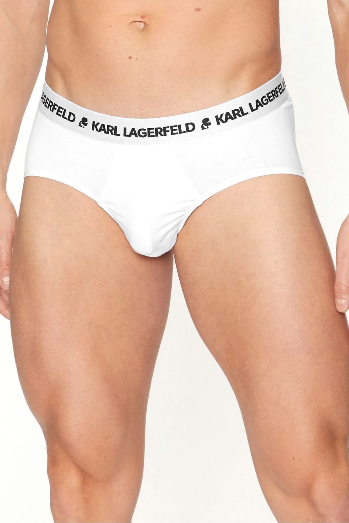 KARL LAGERFELD ΕΣΩΡΟΥΧΑ 3PACK BRIEF LOGO ΜΑΥΡΟ-ΛΕΥΚΟ-ΜΠΛΕ