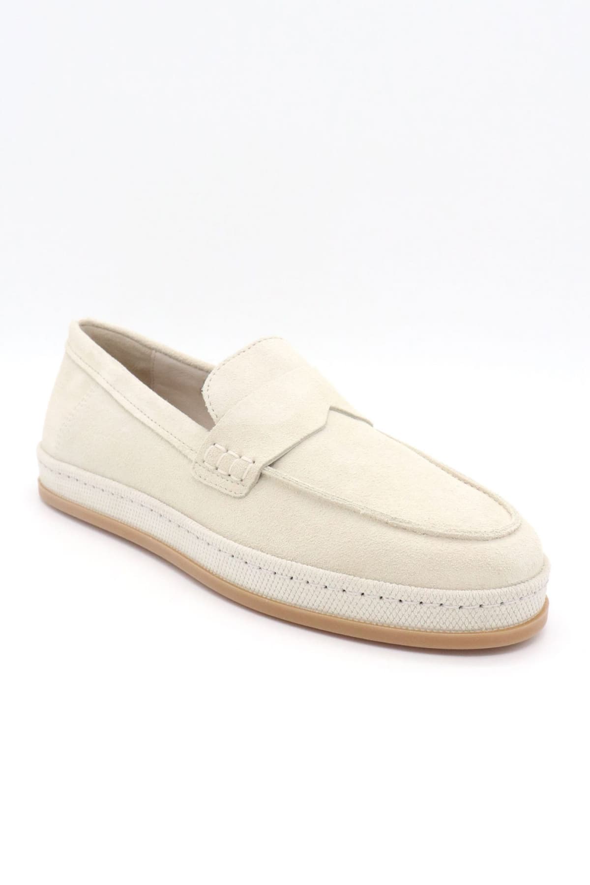 HOGAN ΠΑΠΟΥΤΣΙΑ MOCASSINO TRAVERSINA ΔΕΡΜΑ ΕΚΡΟΥ