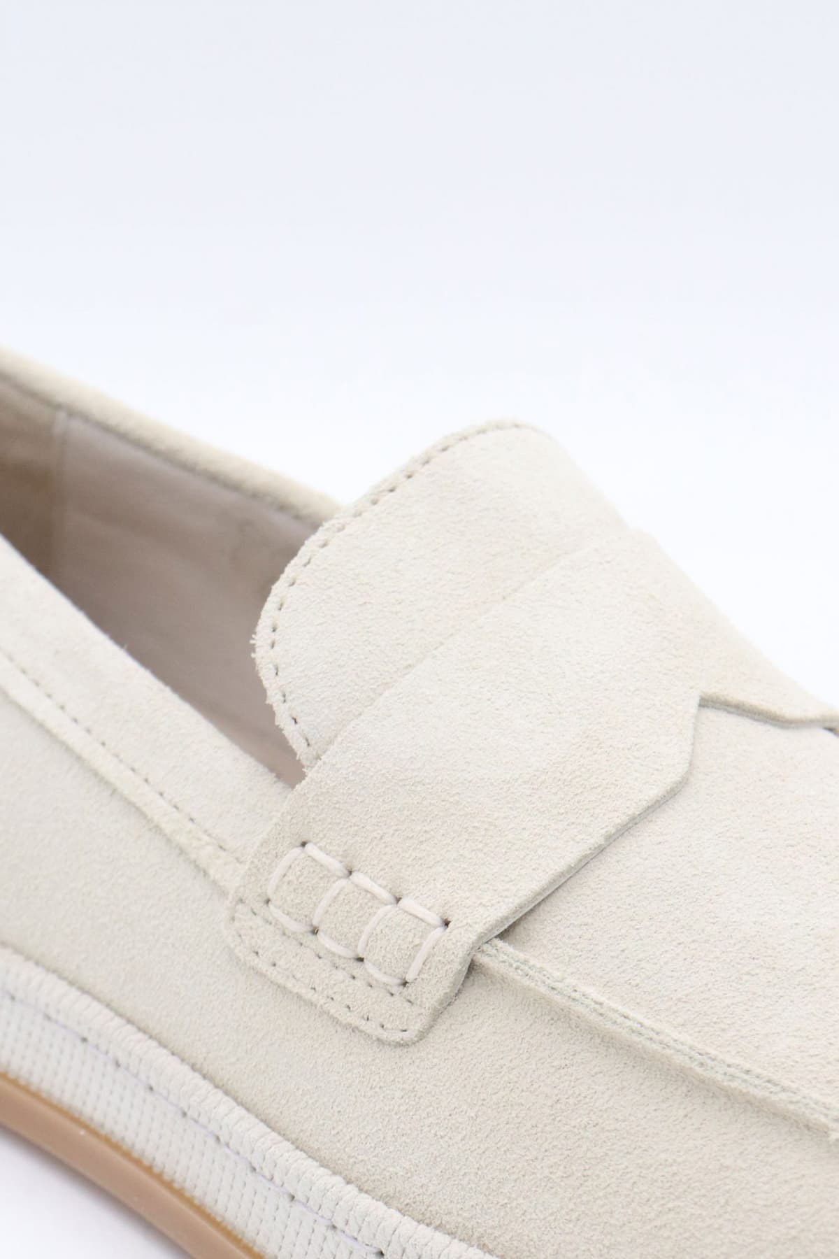 HOGAN ΠΑΠΟΥΤΣΙΑ MOCASSINO TRAVERSINA ΔΕΡΜΑ ΕΚΡΟΥ