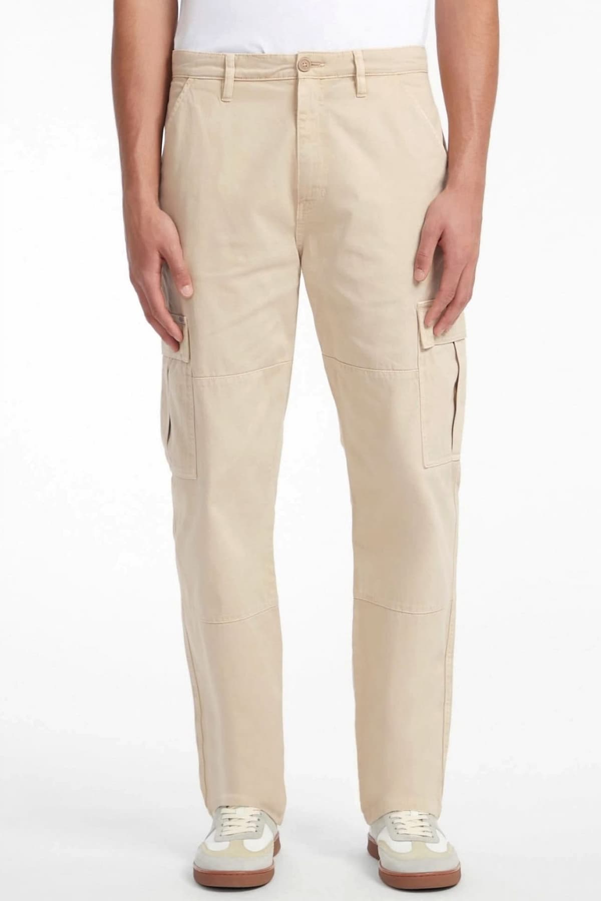 GUESS JEANS ΠΑΝΤΕΛΟΝΙ CARGO ΜΠΕΖ