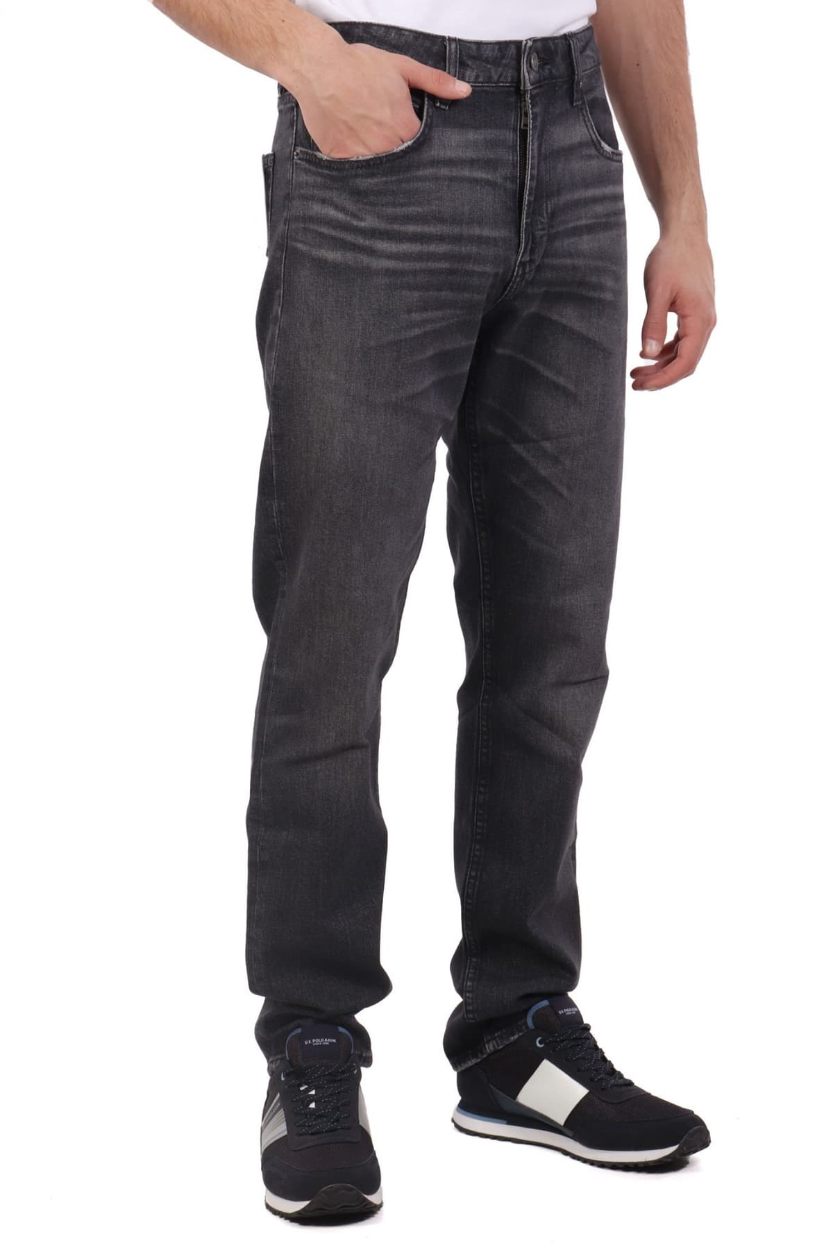 GUESS JEANS ΠΑΝΤΕΛΟΝΙ JEANS G14 SLIM FIT ΜΑΥΡΟ