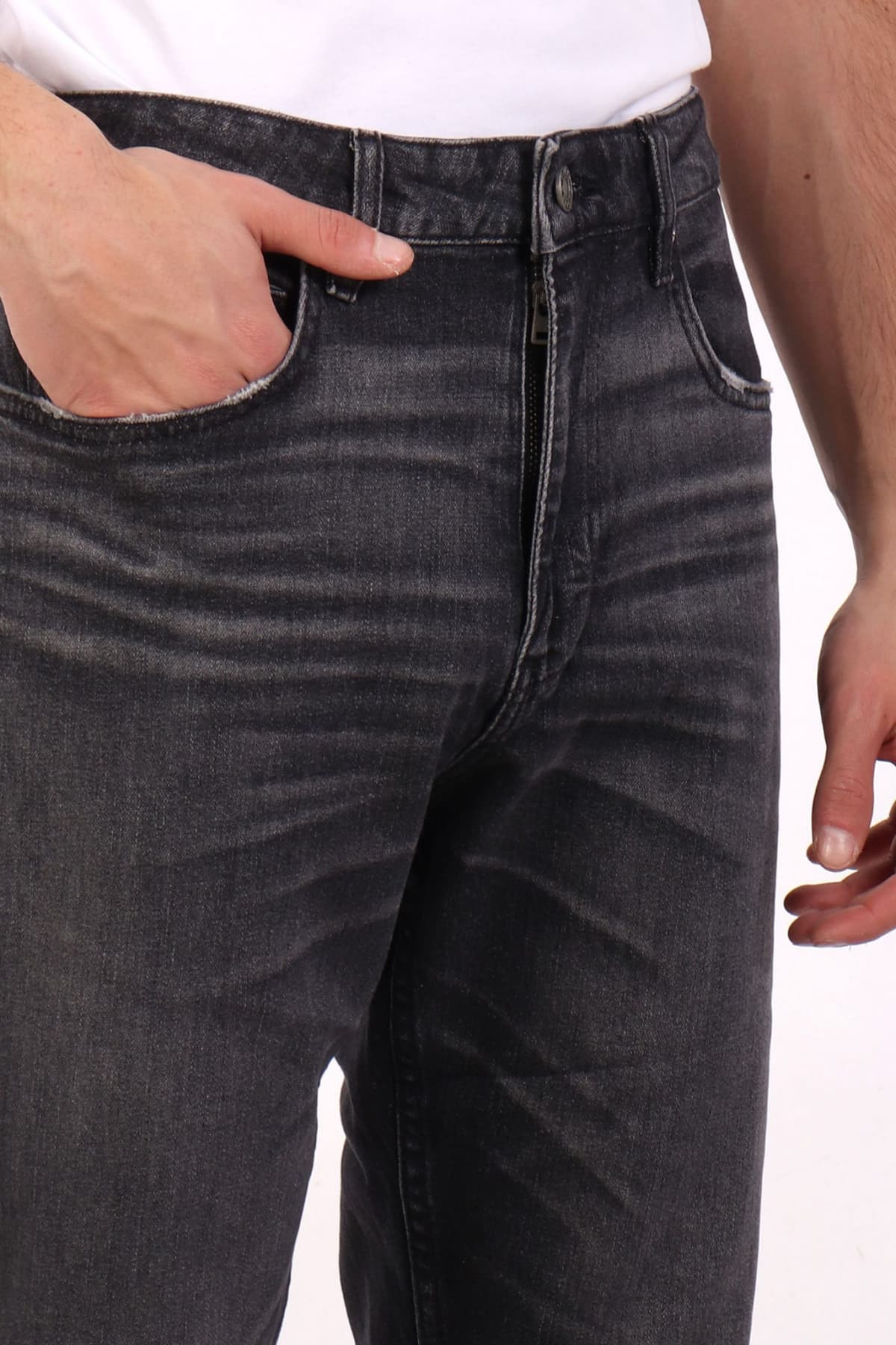 GUESS JEANS ΠΑΝΤΕΛΟΝΙ JEANS G14 SLIM FIT ΜΑΥΡΟ