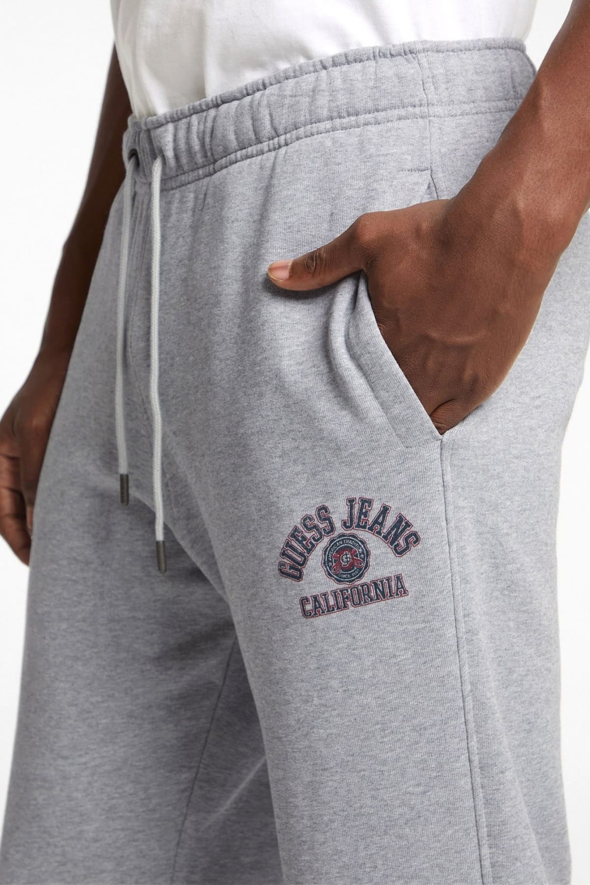 GUESS JEANS ΠΑΝΤΕΛΟΝΙ ΦΟΡΜΑ ΓΚΡΙ