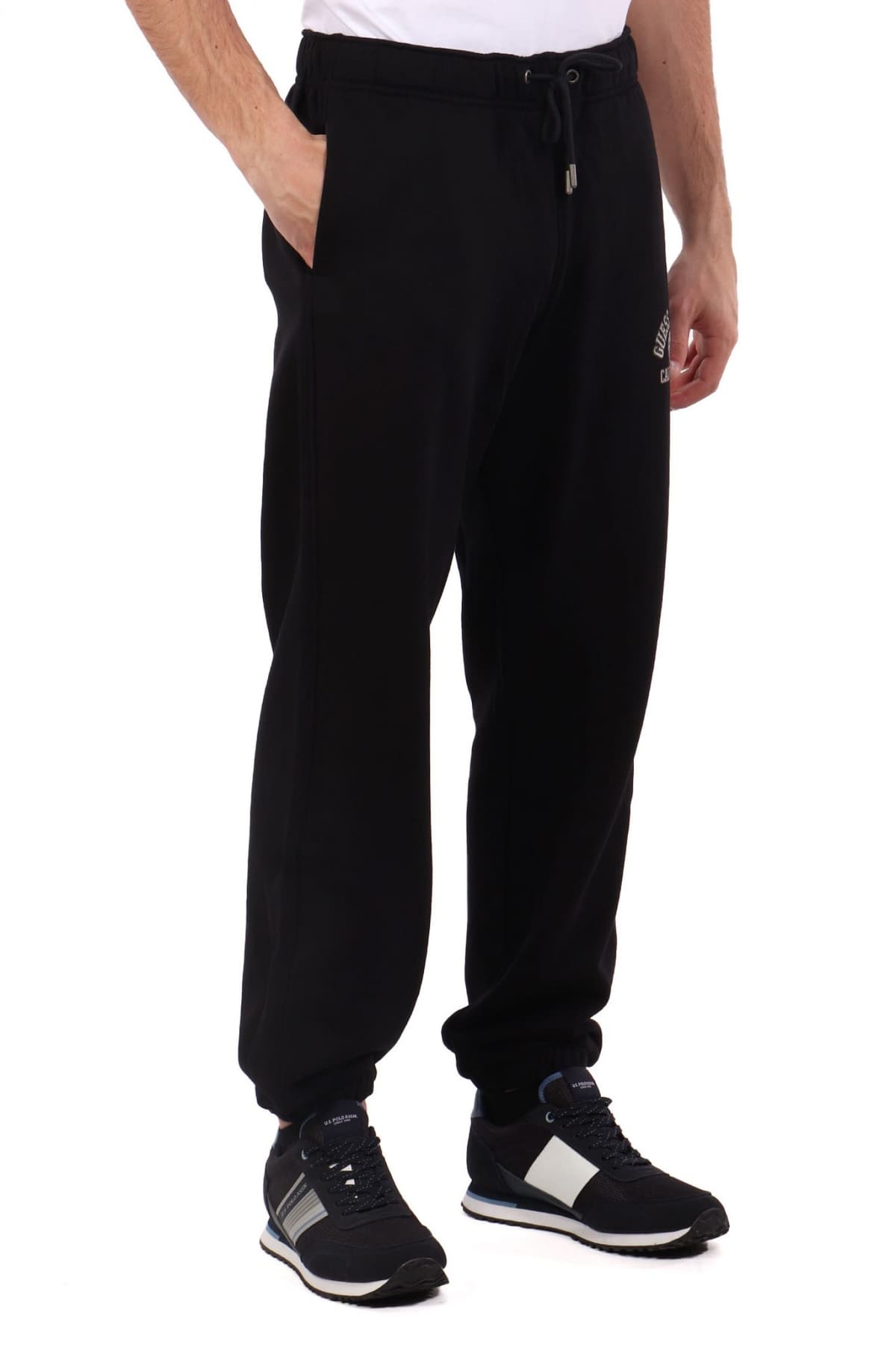 GUESS JEANS ΠΑΝΤΕΛΟΝΙ ΦΟΡΜΑ ΜΑΥΡΟ