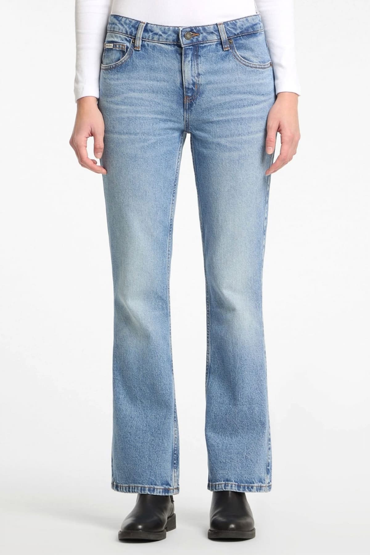 GUESS JEANS ΠΑΝΤΕΛΟΝΙ JEANS G09 BOOTCUT ΜΠΛΕ