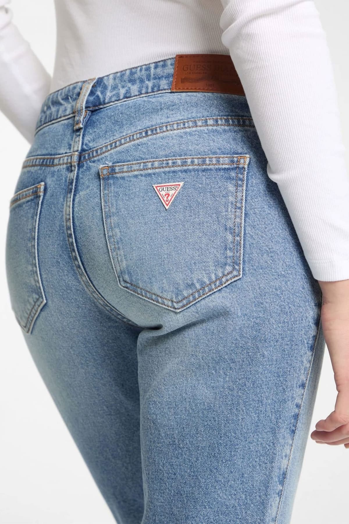 GUESS JEANS ΠΑΝΤΕΛΟΝΙ JEANS G09 BOOTCUT ΜΠΛΕ