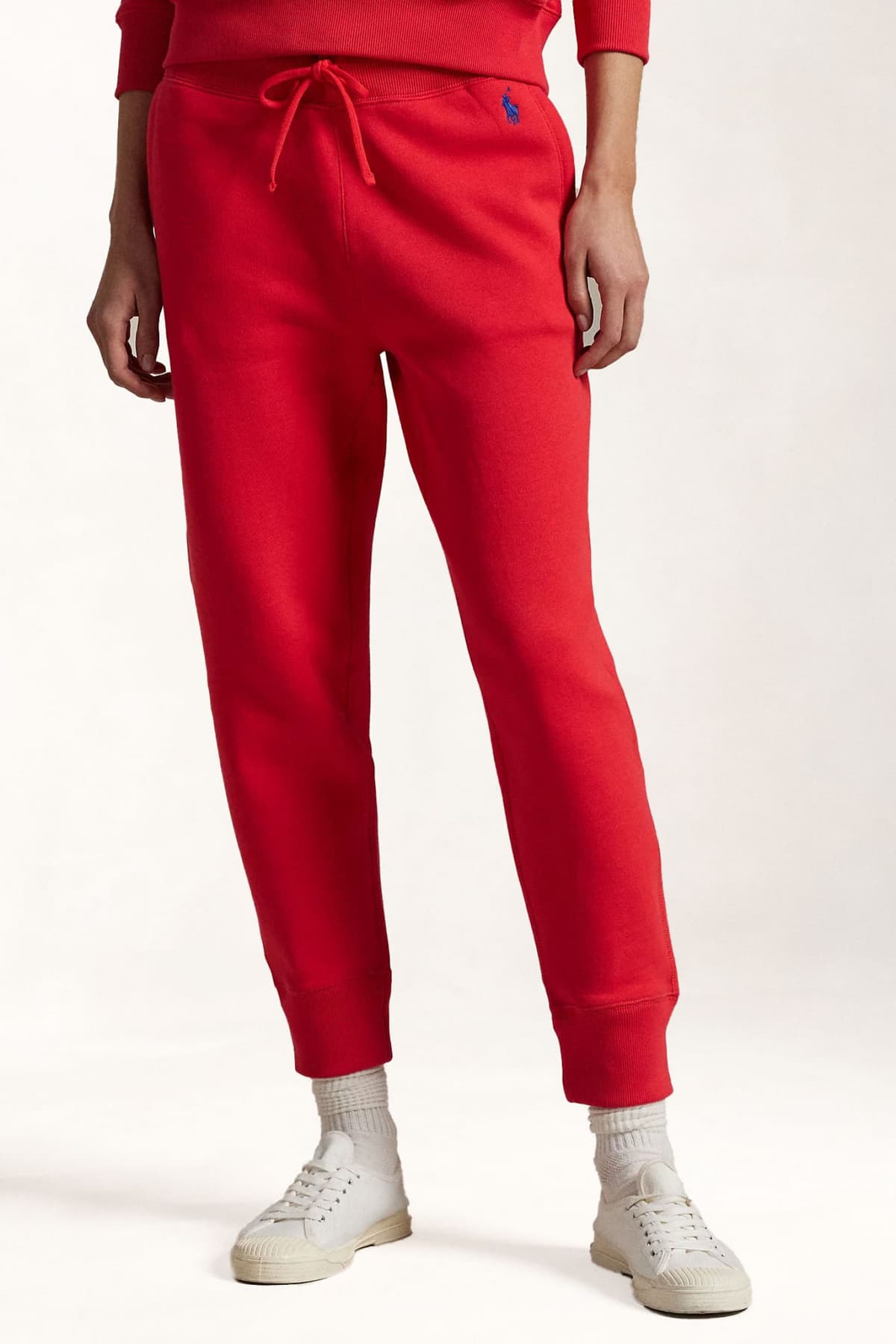 RALPH LAUREN ΠΑΝΤΕΛΟΝΙ ΦΟΡΜΑ JOGGER LOGO ΚΟΚΚΙΝΟ