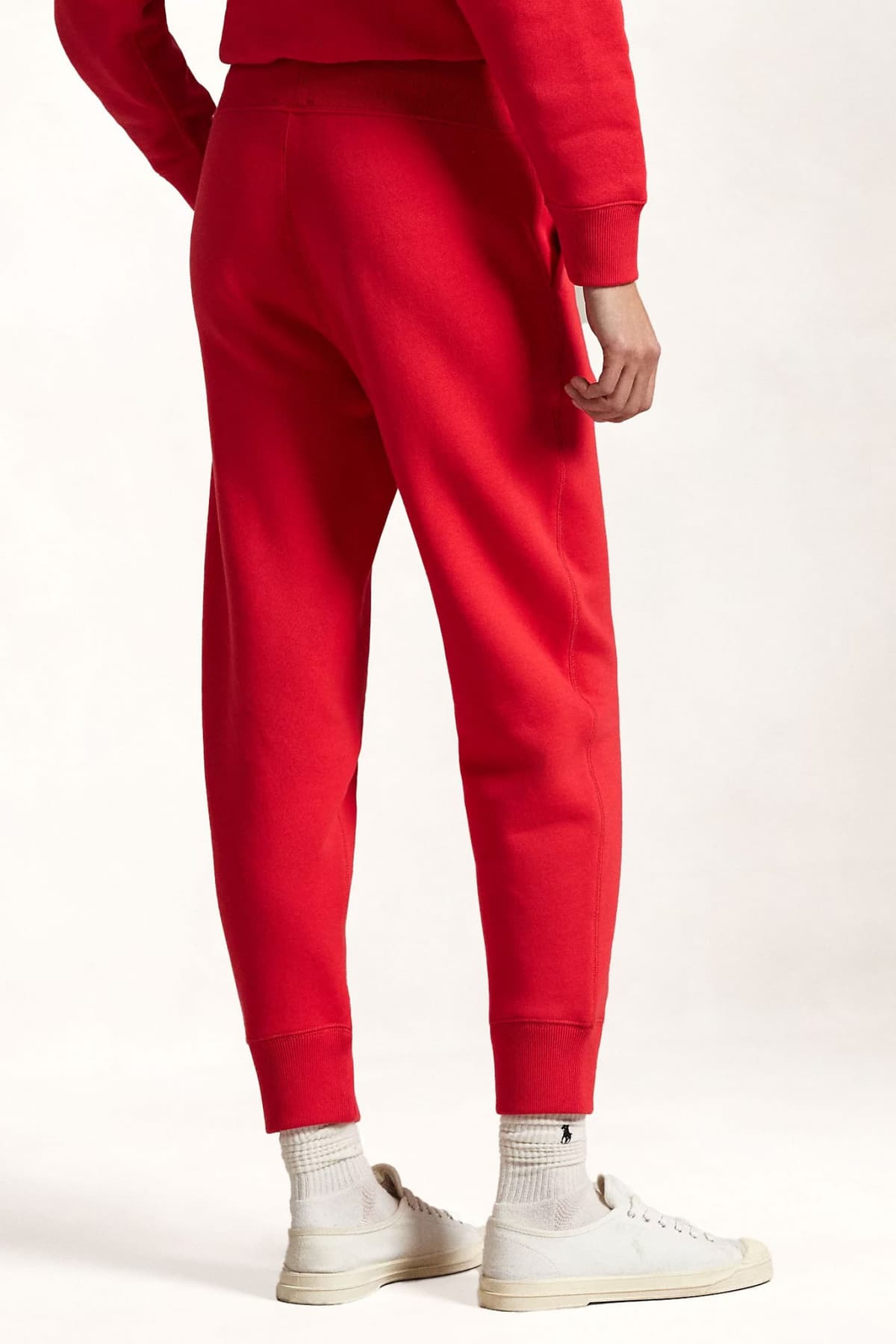 RALPH LAUREN ΠΑΝΤΕΛΟΝΙ ΦΟΡΜΑ JOGGER LOGO ΚΟΚΚΙΝΟ