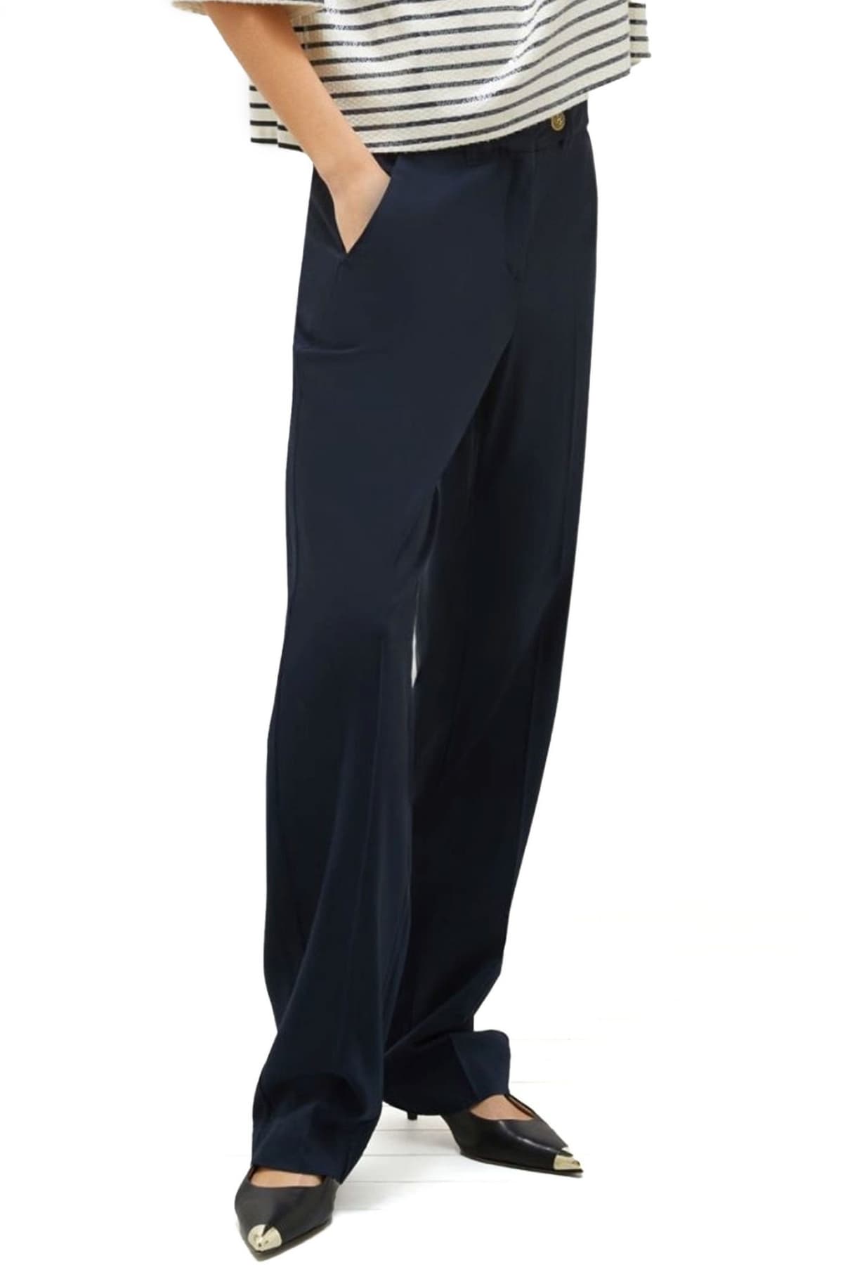 MARELLA ΠΑΝΤΕΛΟΝΙ NASCO ΣΚΟΥΡΟ ΜΠΛΕ