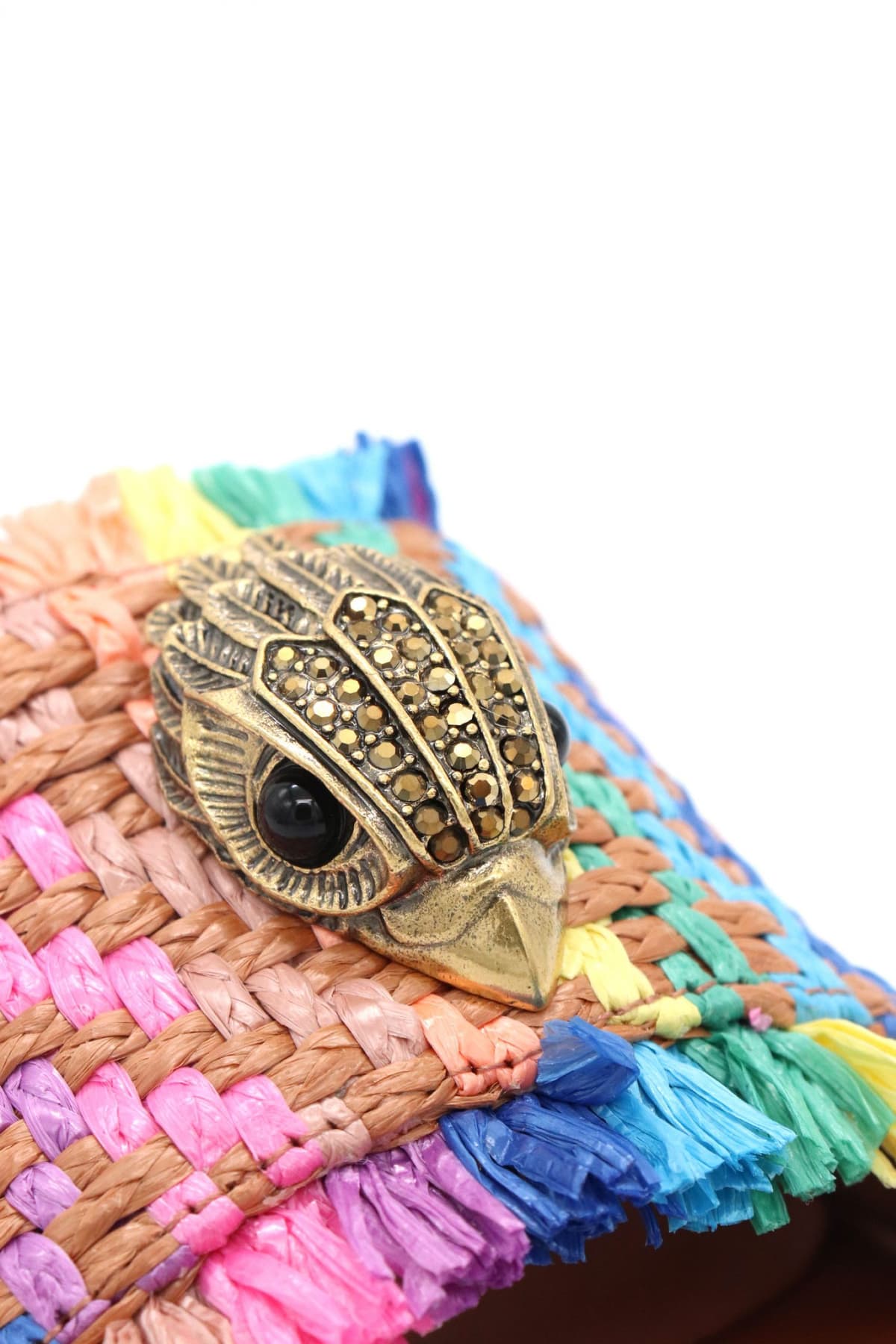 KURT GEIGER ΠΑΠΟΥΤΣΙΑ ΠΑΝΤΟΦΛΕΣ KENSINGTON FLAT SANDAL LOGO ΠΟΛΥΧΡΩΜΟ