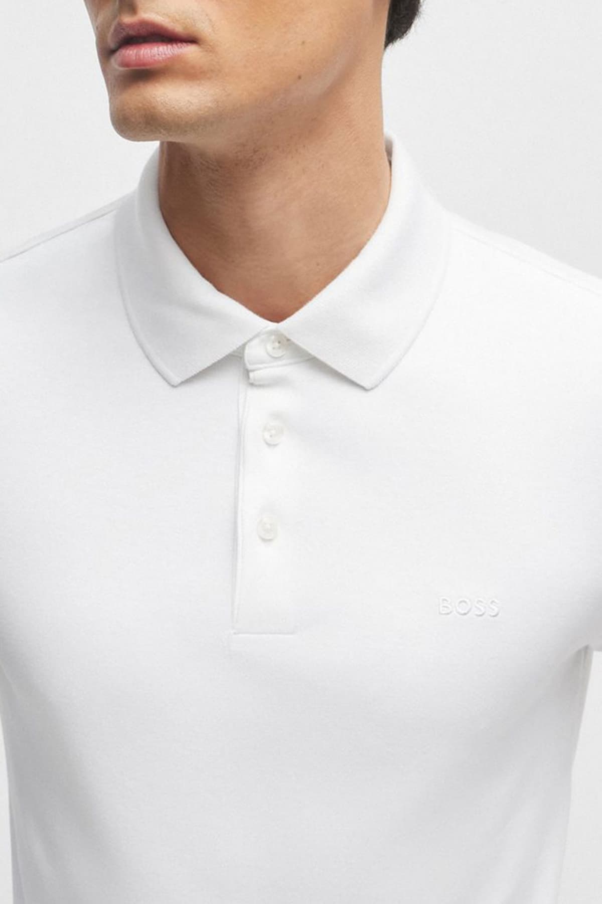 BOSS POLO PADO 30 ΛΕΥΚΟ