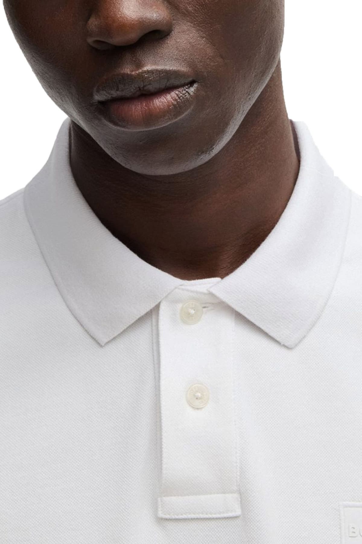 Men's Polo Shirts Boss White