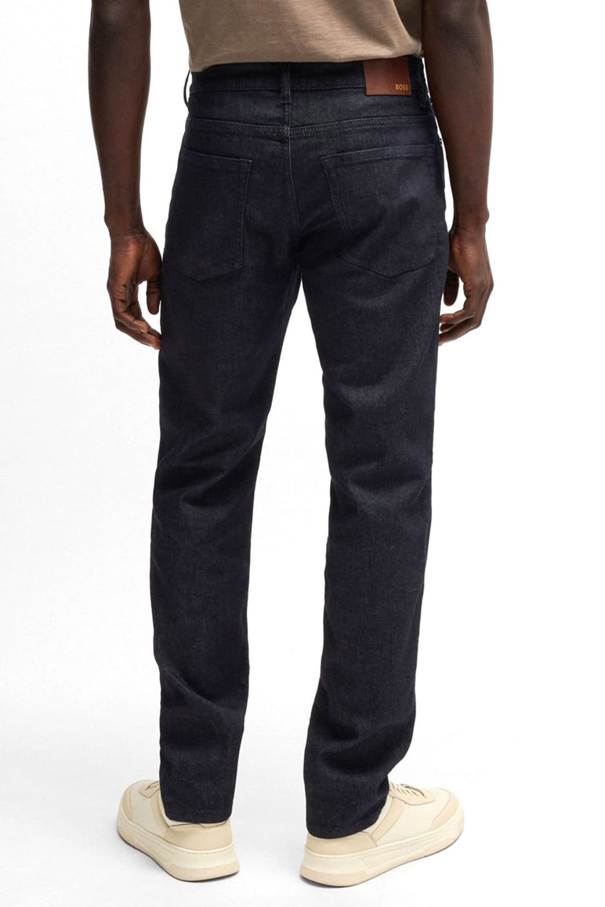 BOSS CASUAL ΠΑΝΤΕΛΟΝΙ JEANS REGULAR FIT RE.MAINE BC-C ΣΚΟΥΡΟ ΜΠΛΕ